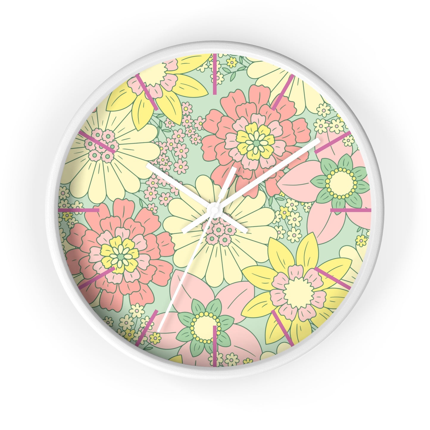 Wall Clock Full Set Available Comforter Pillow Sham Clock Round or Square Rugs Curtains Sheer or Blackout and Storage Boxes and More!!