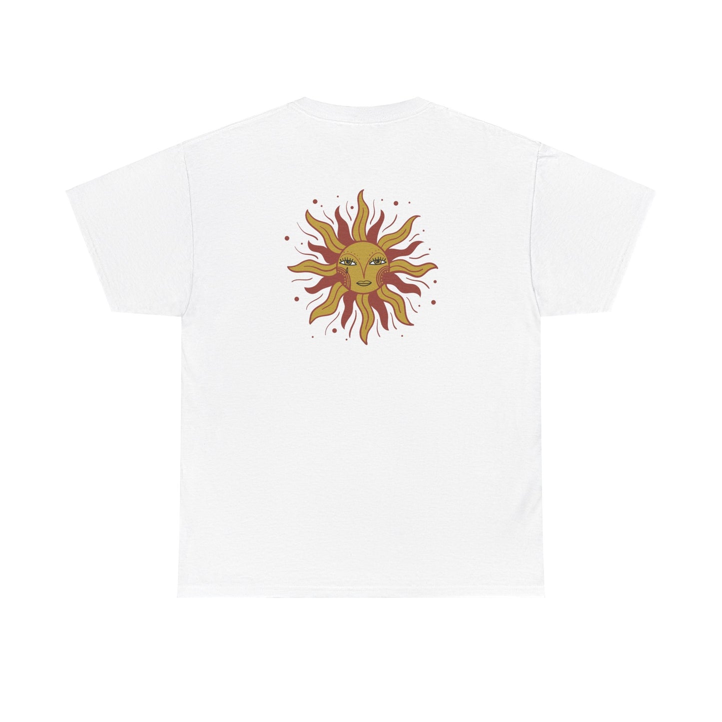 Unisex Heavy Cotton Tee on Back Side