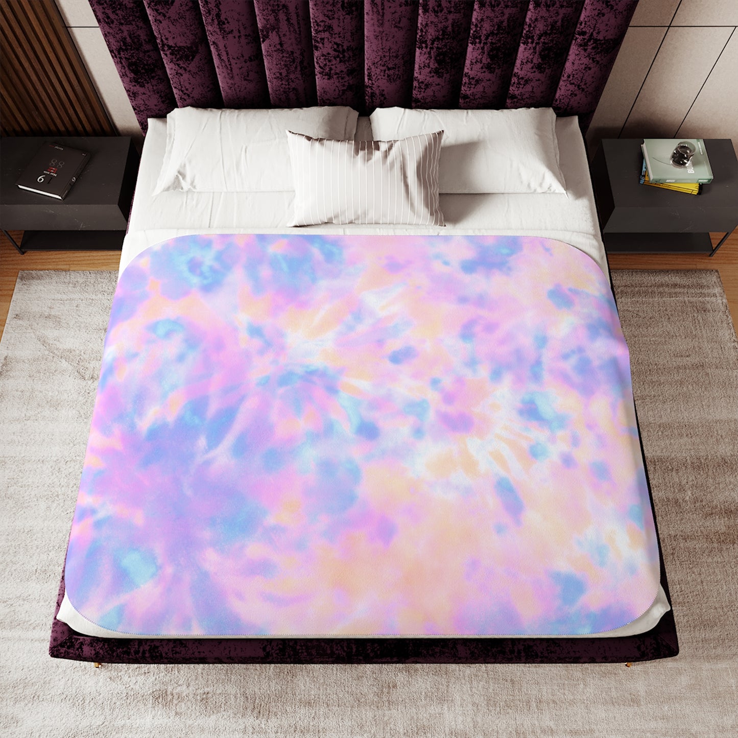 Sherpa Blanket, Two Colors Adult/Teen Accessories Decor