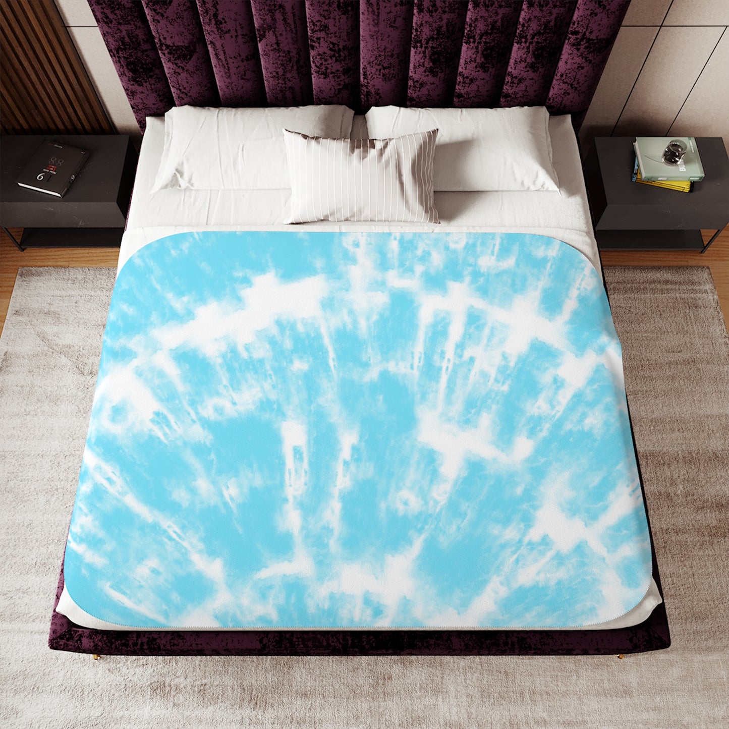 Sherpa Blanket, Two Colors Adult/Teen Accessories Decor