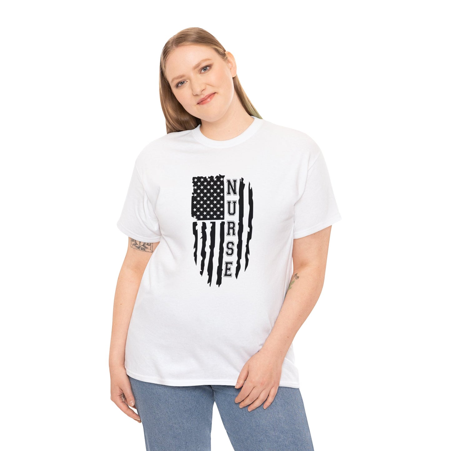 Unisex Heavy Cotton Tee Adult Activewear Available In A Couple Colors