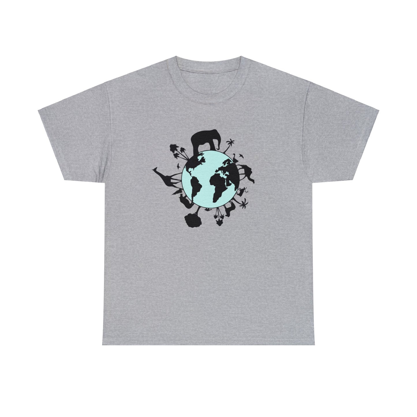 Unisex Heavy Cotton Tee Adult/Teen Activewear Save The Planet Shirt Comes In Many Colors