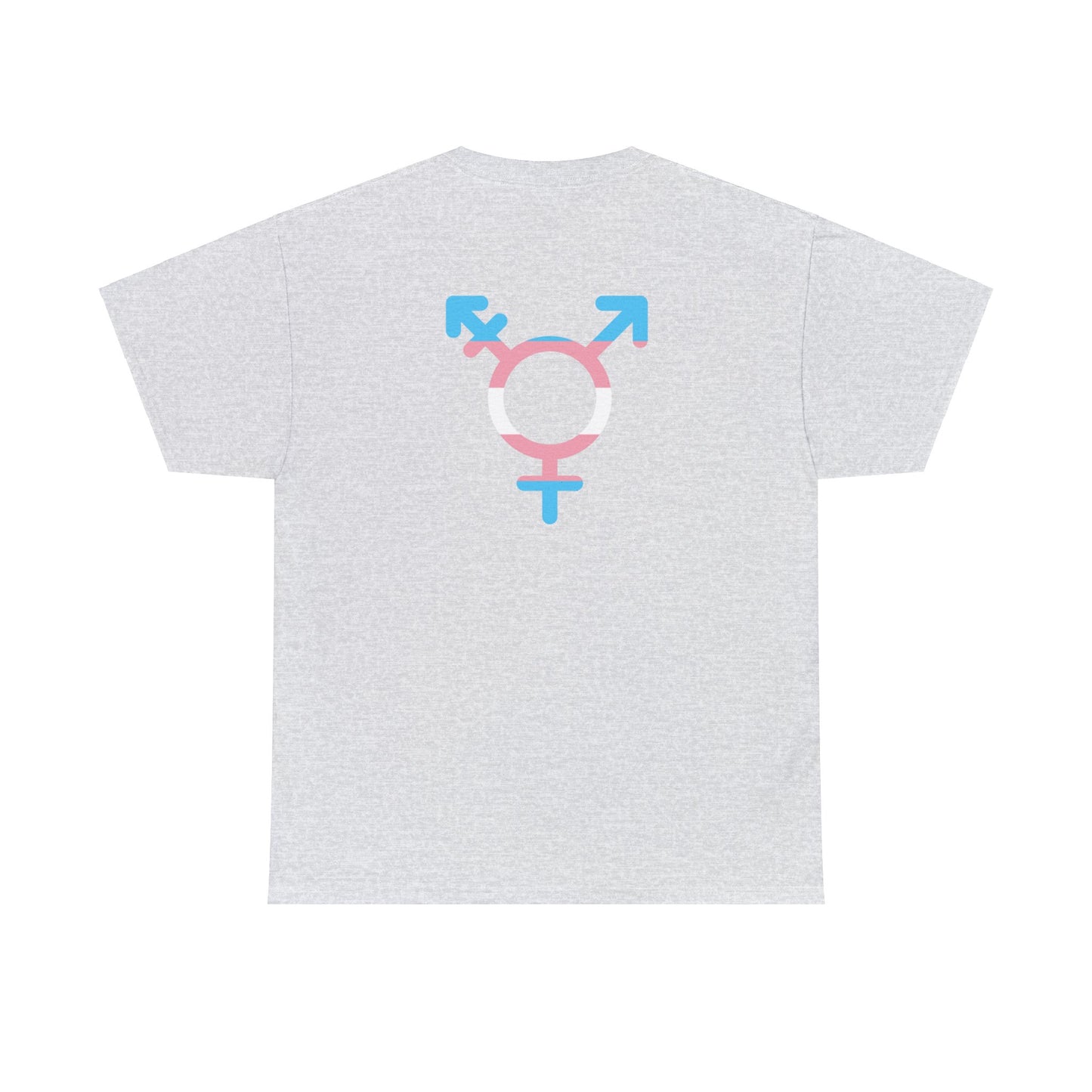 Unisex Heavy Cotton Tee Design On Both Sides Adult/Teen Activewear Comes In Various Colors