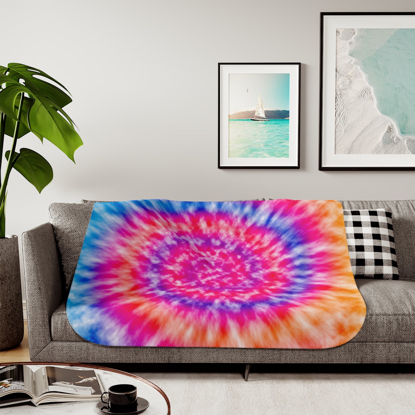 Sherpa Blanket, Two Colors Adult/Teen Accessories Decor
