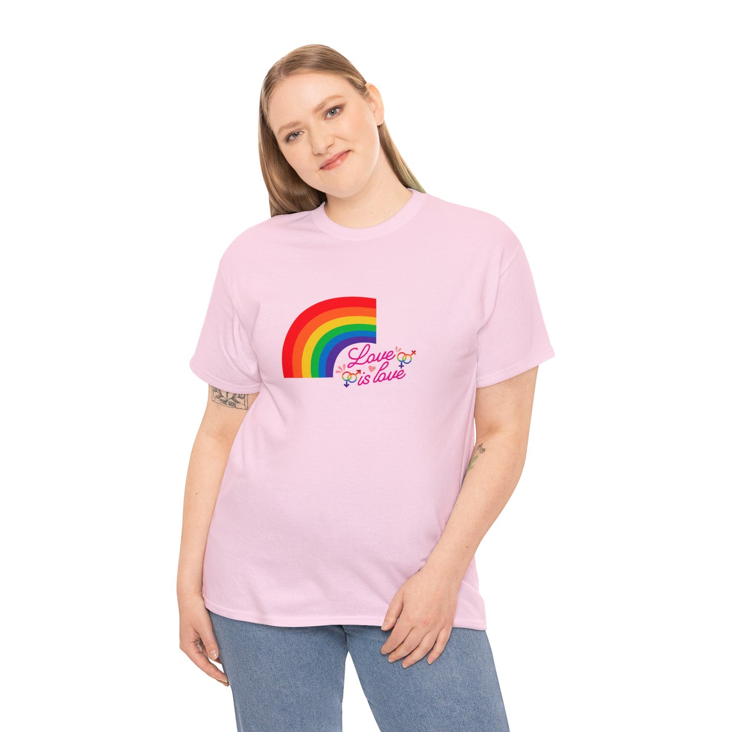 Unisex Heavy Cotton Tee Adult/Teen Activewear Comes In Various Colors