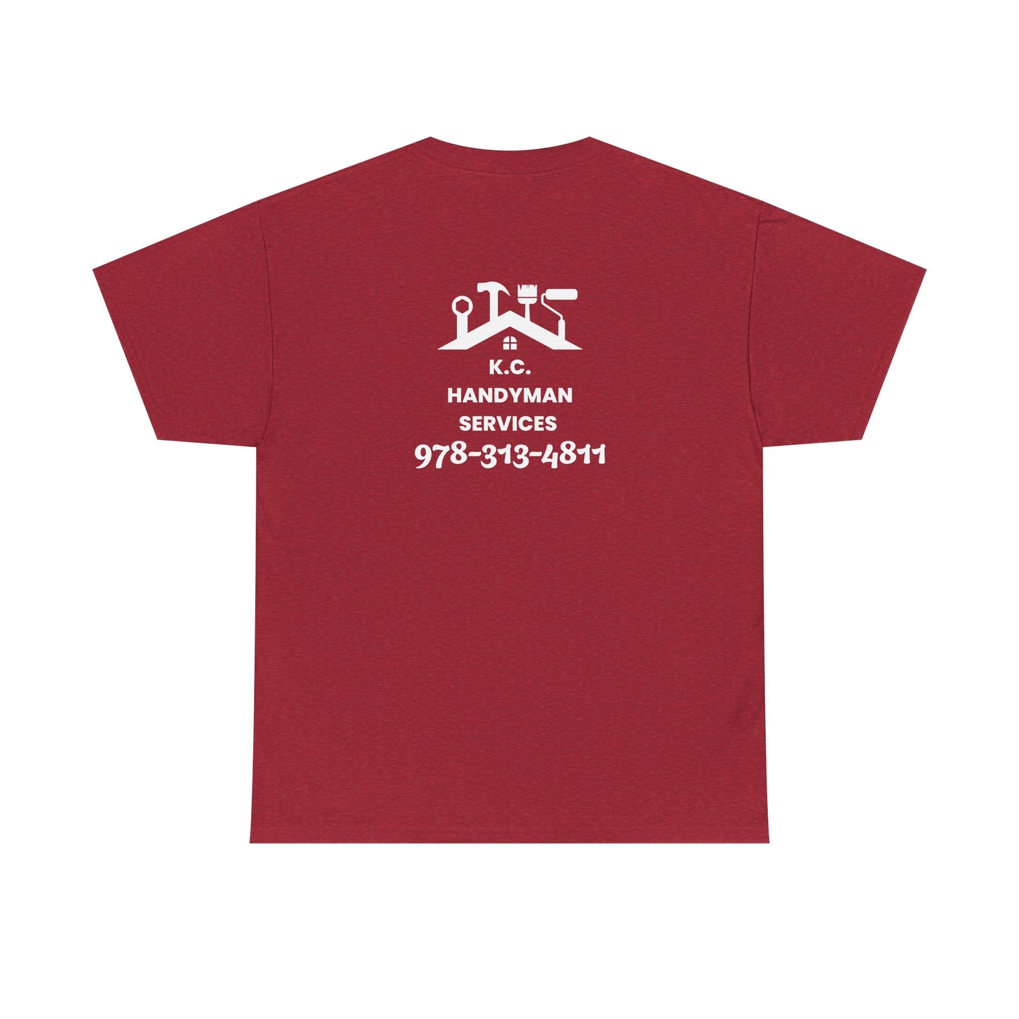 Custom Handyman Service Tee, Work Shirt, Gift for Handyman, Unisex Cotton Tee, Casual Workwear, Personalized Service Shirt