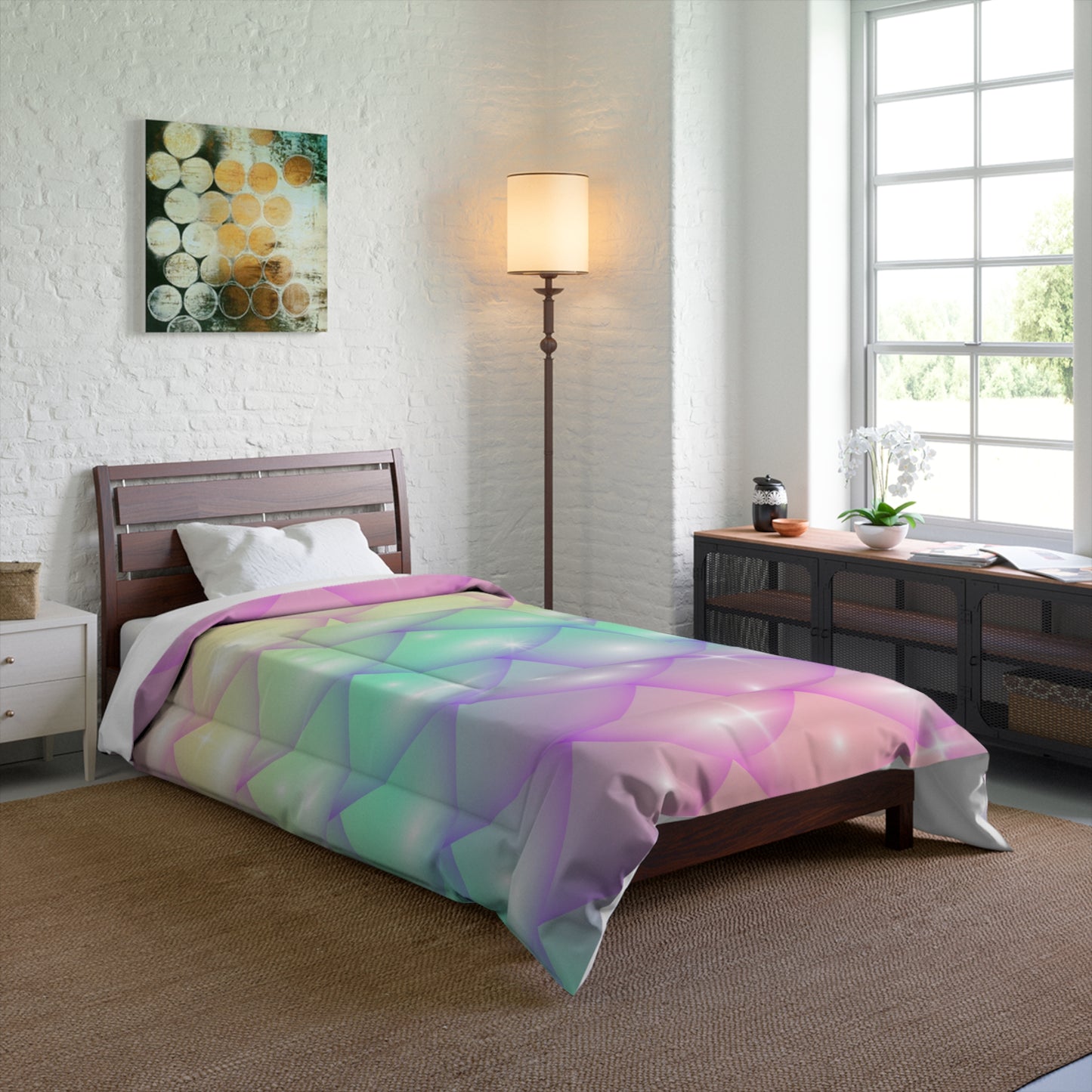 Comforter Has Matching Products Sold Separate. Use Your Own Image Free Give Me a Jingle