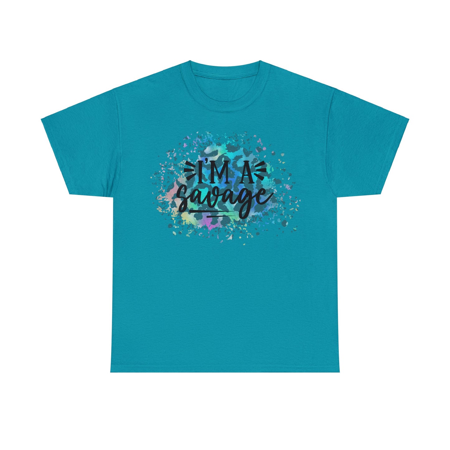 Unisex Heavy Cotton Tee Adult/Teen Activewear Comes In Two Colors