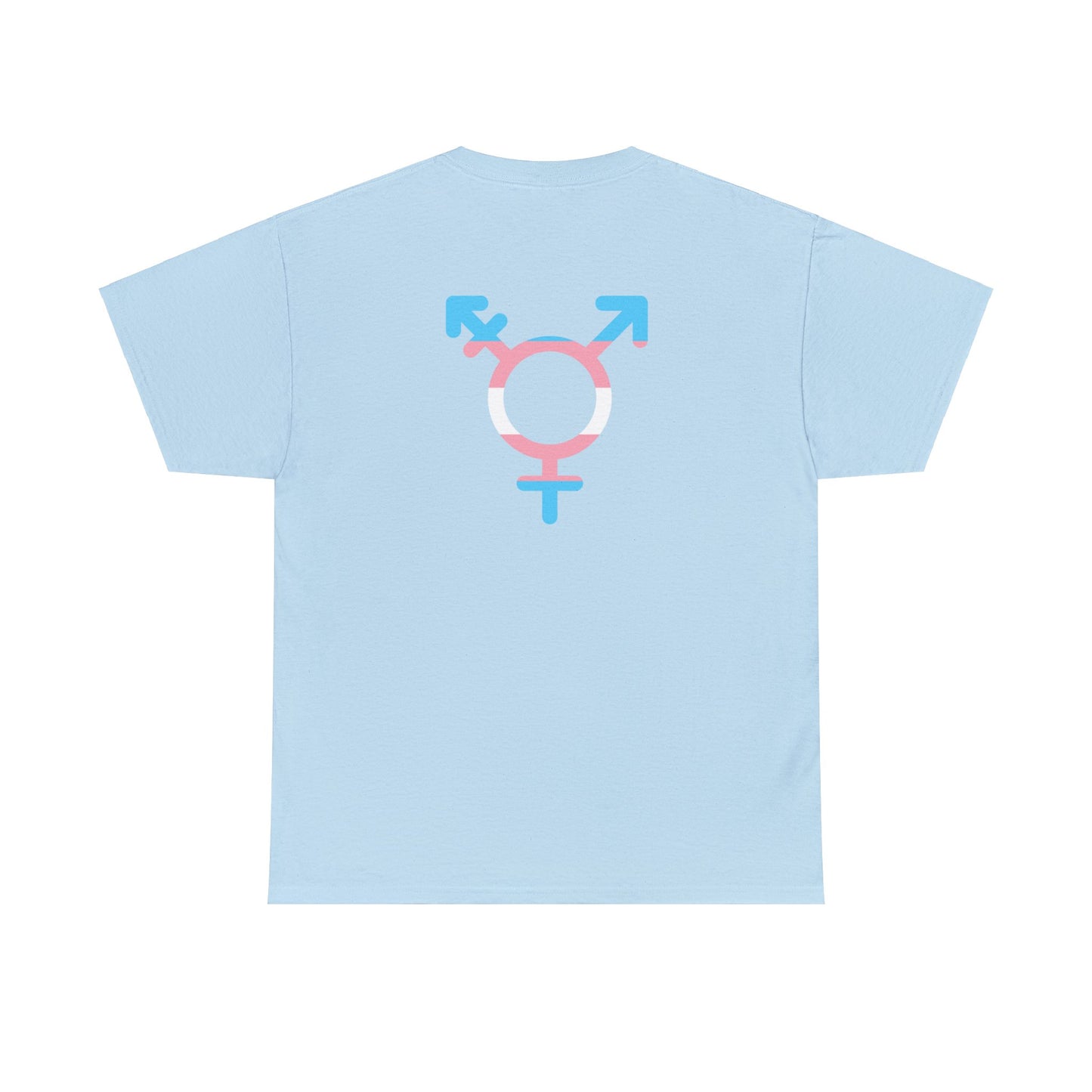 Unisex Heavy Cotton Tee Design On Both Sides Adult/Teen Activewear Comes In Various Colors