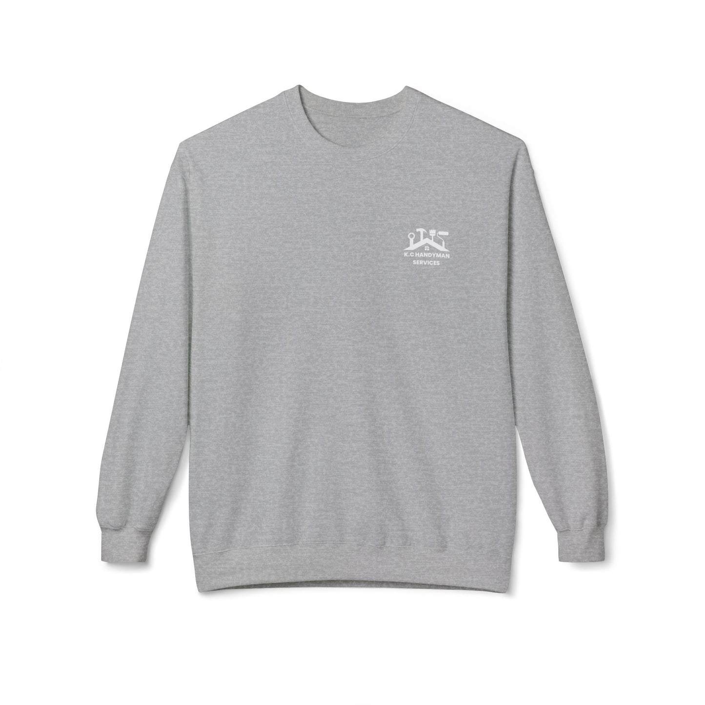 K.C. Handyman Services Sweatshirt, Custom Crewneck for Handyman, Cozy Workwear, Personalized Gift for Father's Day, Practical Uniform