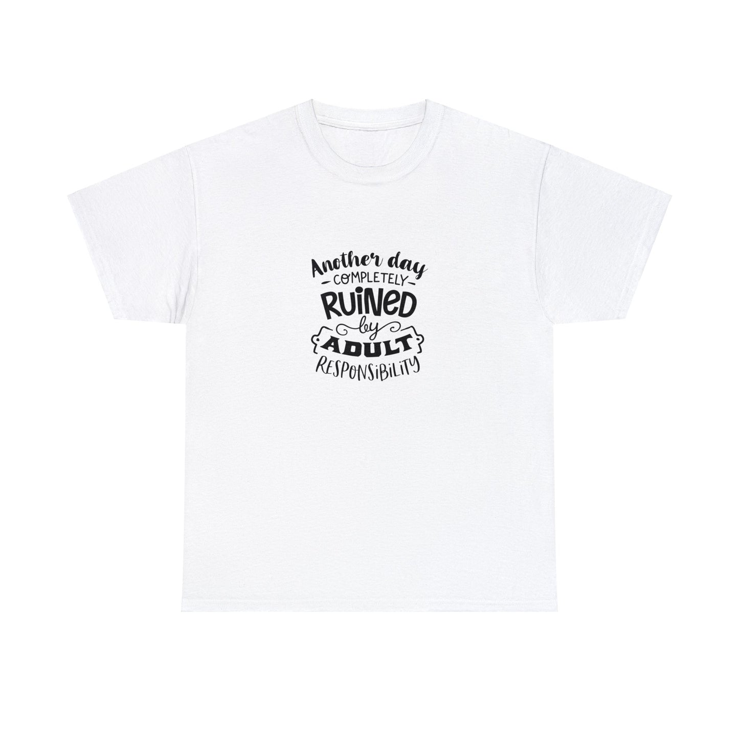 Unisex Heavy Cotton Tee Adult/Teen Activewear Comes In Various Colors