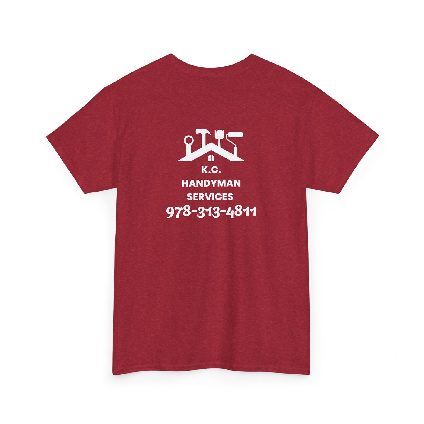 Custom Handyman Service Tee, Work Shirt, Gift for Handyman, Unisex Cotton Tee, Casual Workwear, Personalized Service Shirt