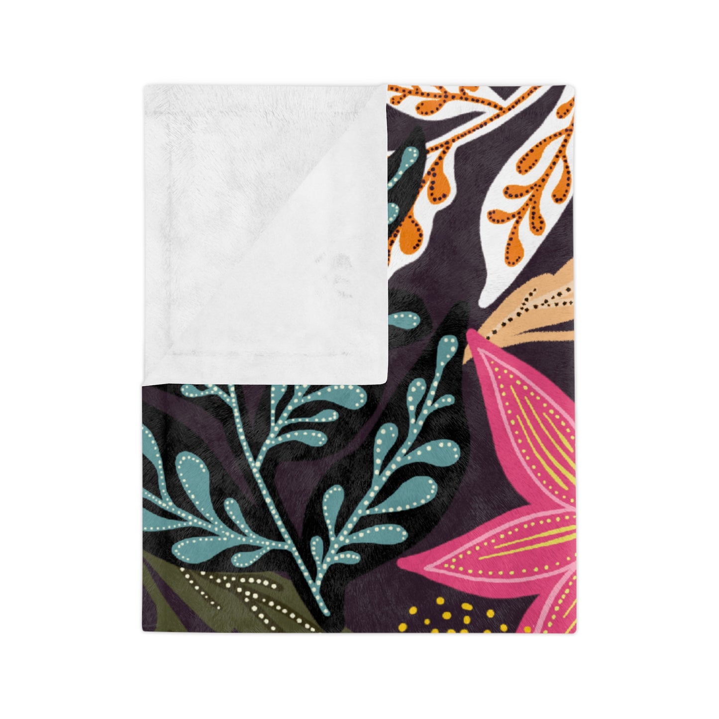 Velveteen Minky Blanket Adult/Teen Accessories Decor Teal-Green Mauve Rust Brown In Colors