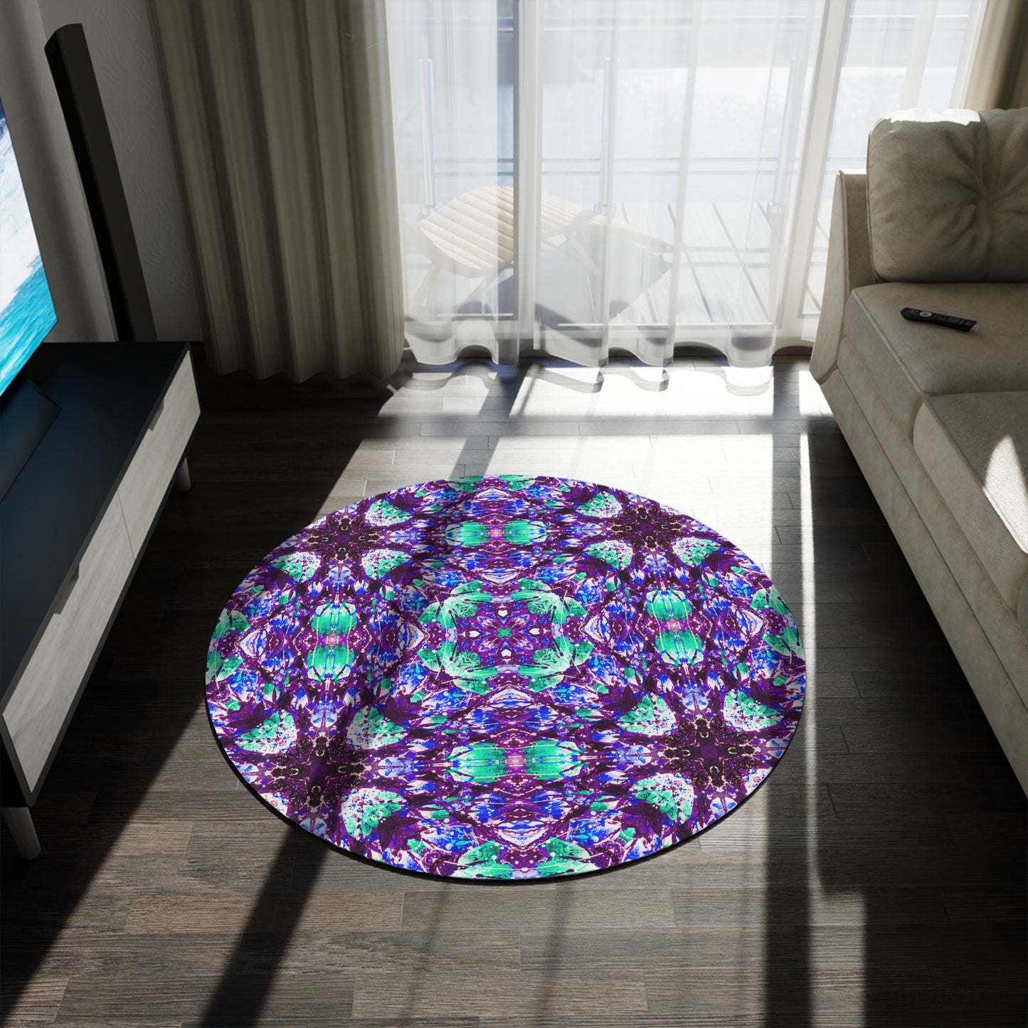 Round Rug New Edition Comforter Sets. Make it a full set, curtains rugs clocks! Done in 24 hours guaranteed!! 1-603-377-1833