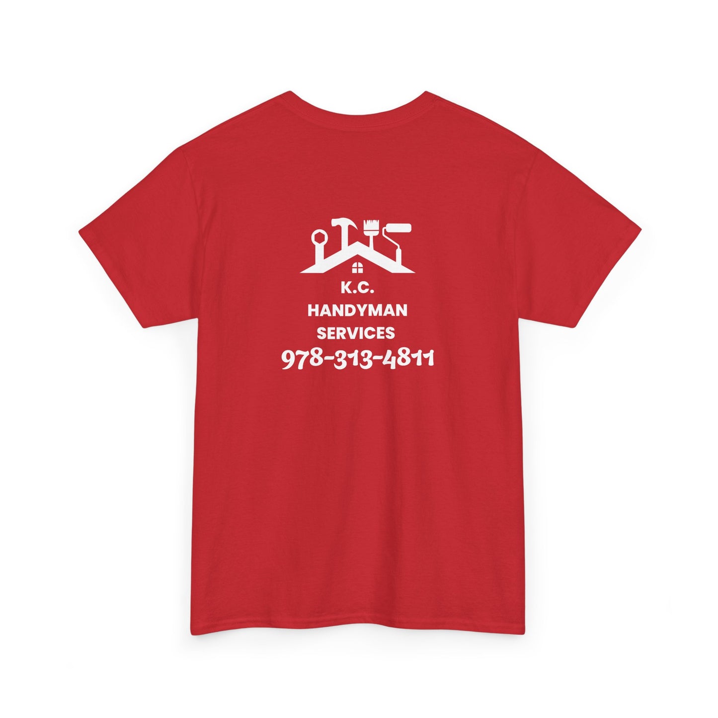 Custom Handyman Service Tee, Work Shirt, Gift for Handyman, Unisex Cotton Tee, Casual Workwear, Personalized Service Shirt