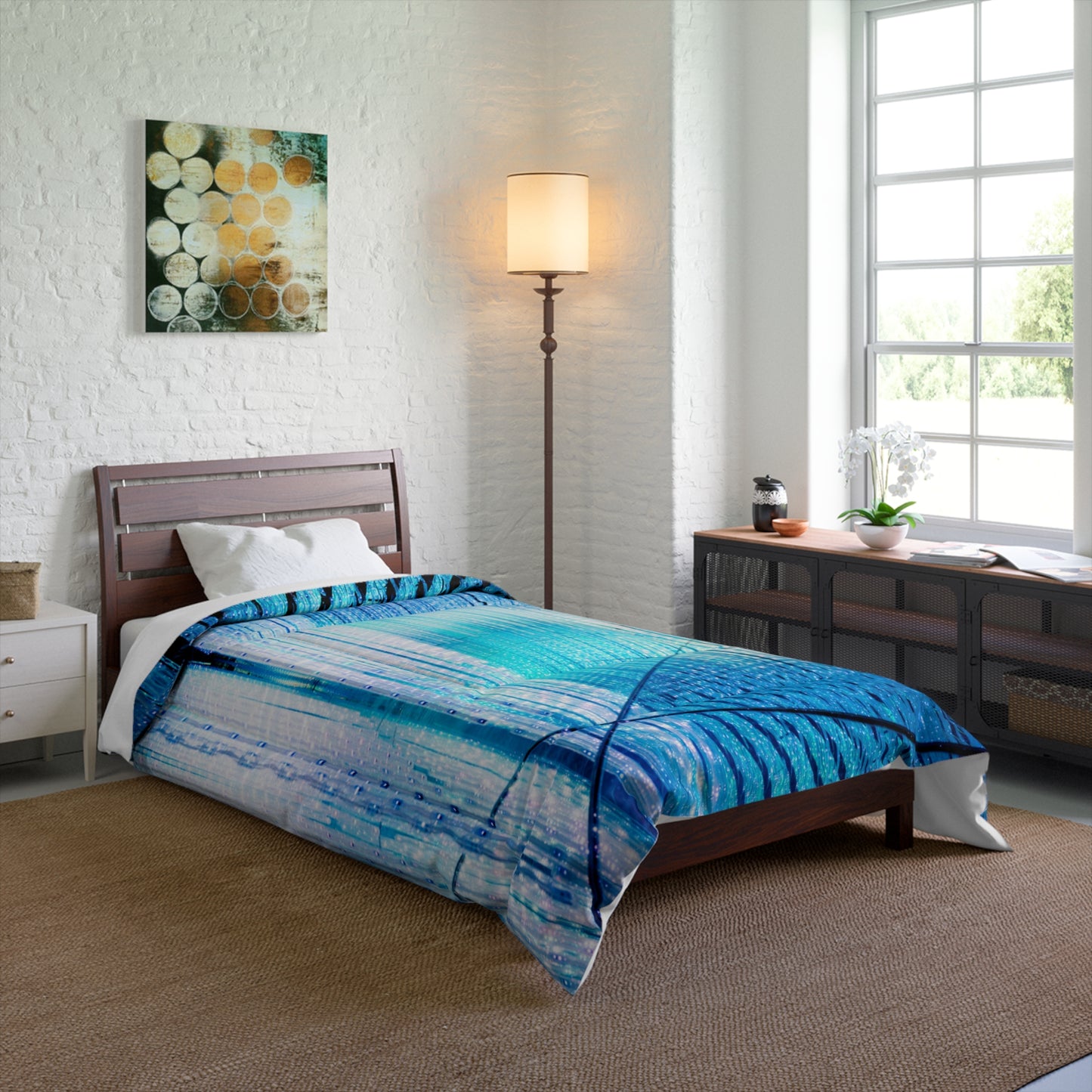 Comforter Has Matching Products Comforter 2 Pillow Shams and Lamp with Shipping is Under 268$, Rugs and Curtains Coming 3/1/24 Adult - Children Accessories Decor