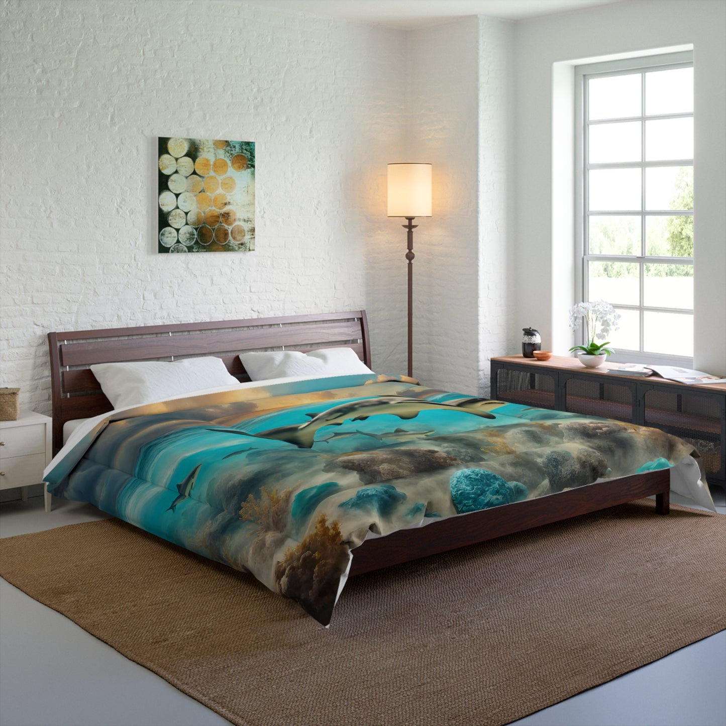 Comforter Has Matching Products Comforter 2 Pillow Shams and Lamp with Shipping is Under 268$, Rugs and Curtains Coming 3/1/24 Adult - Children Accessories Decor