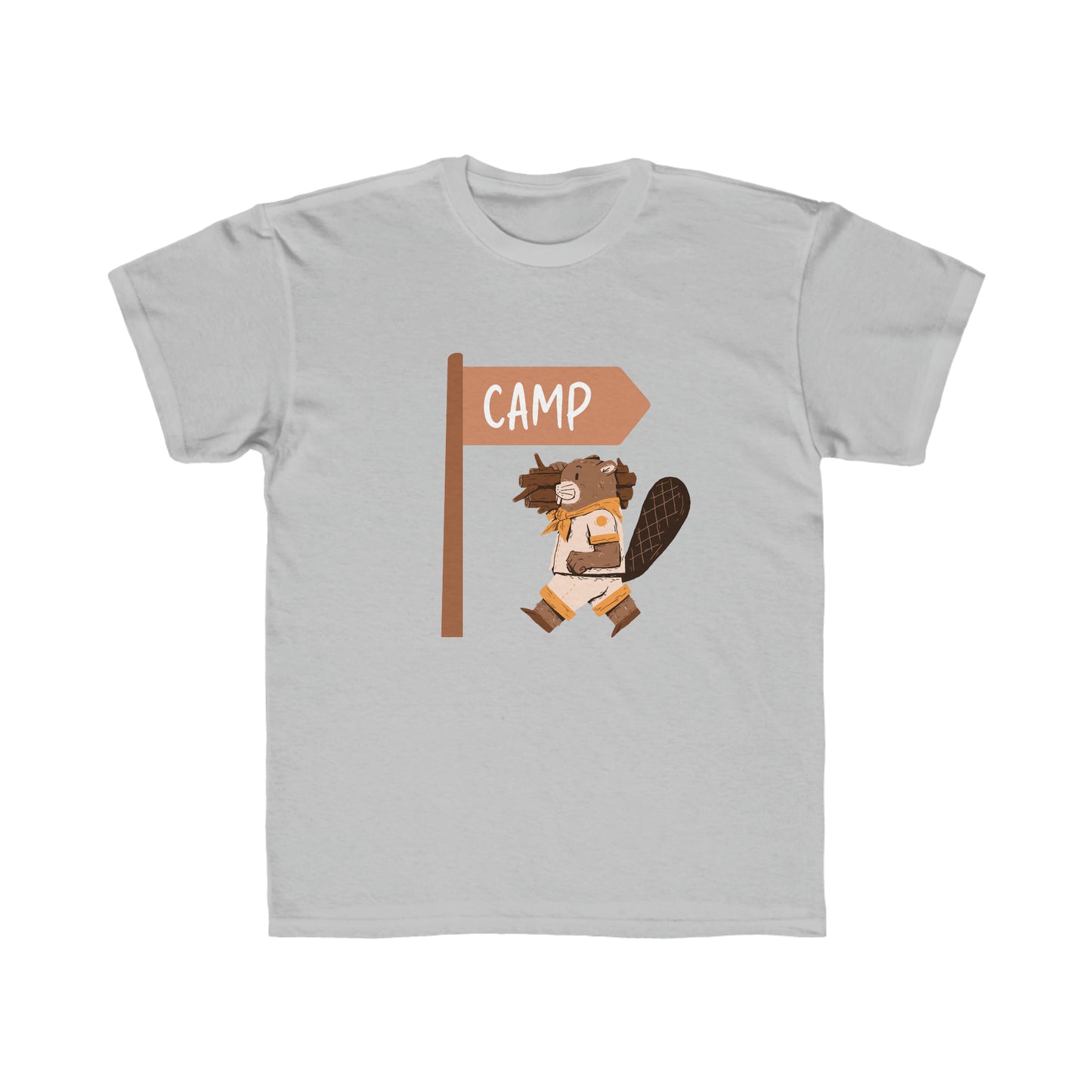 Kids Regular Fit Tee Unisex Activewear Under 12$ Comes In Many Colors Great For Camping And Summer