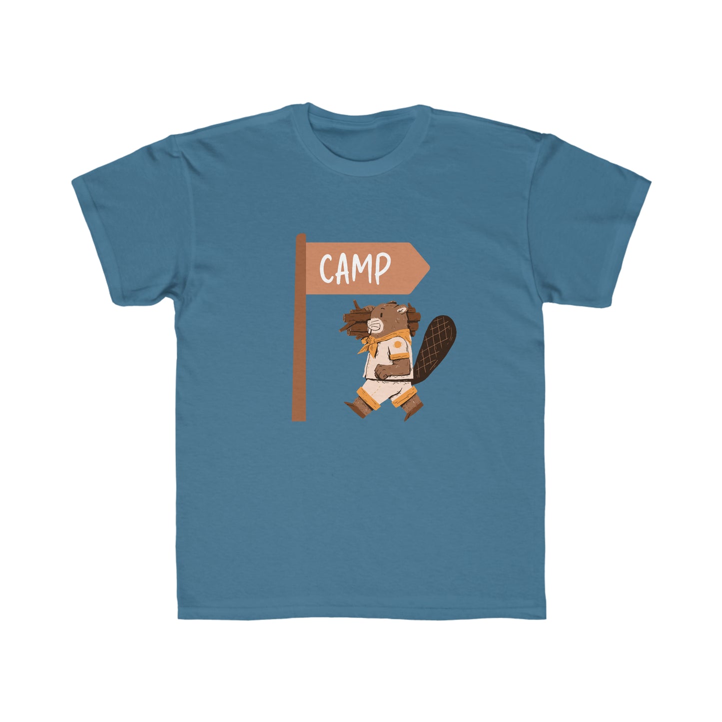 Kids Regular Fit Tee Unisex Activewear Under 12$ Comes In Many Colors Great For Camping And Summer