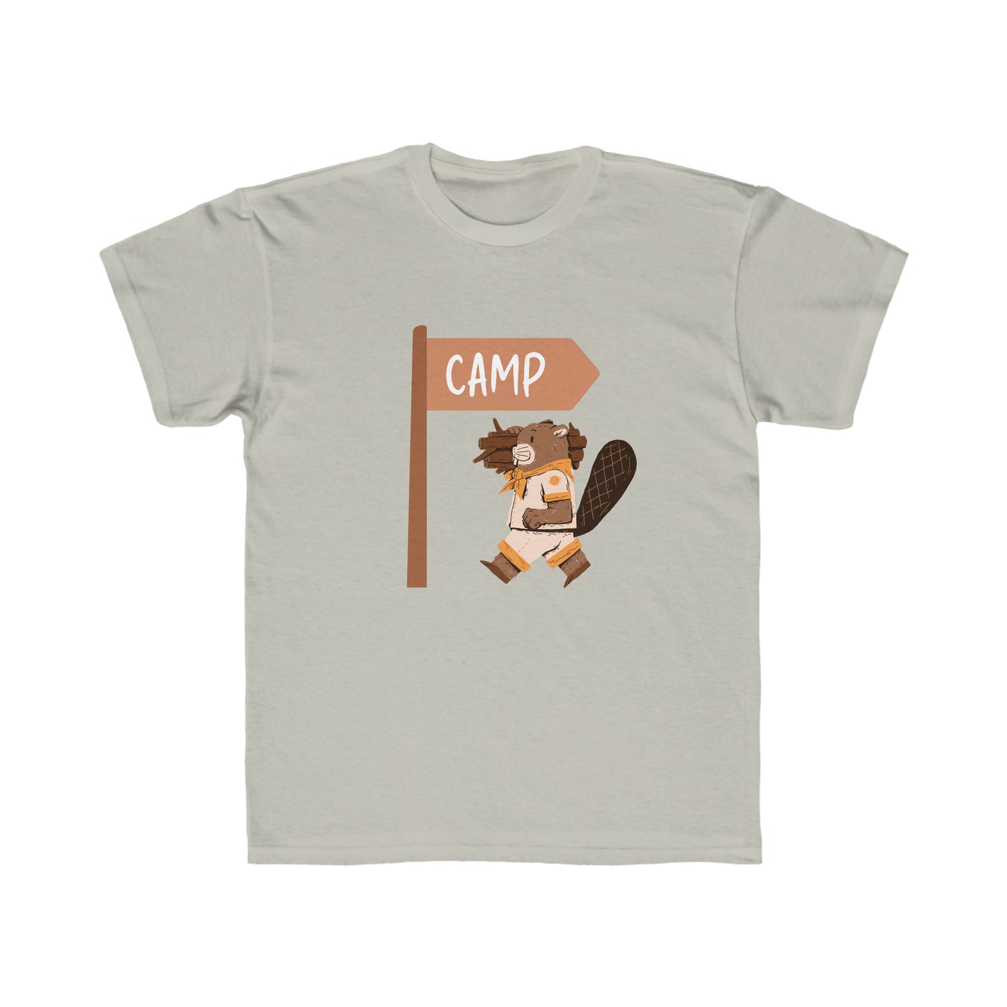 Kids Regular Fit Tee Unisex Activewear Under 12$ Comes In Many Colors Great For Camping And Summer