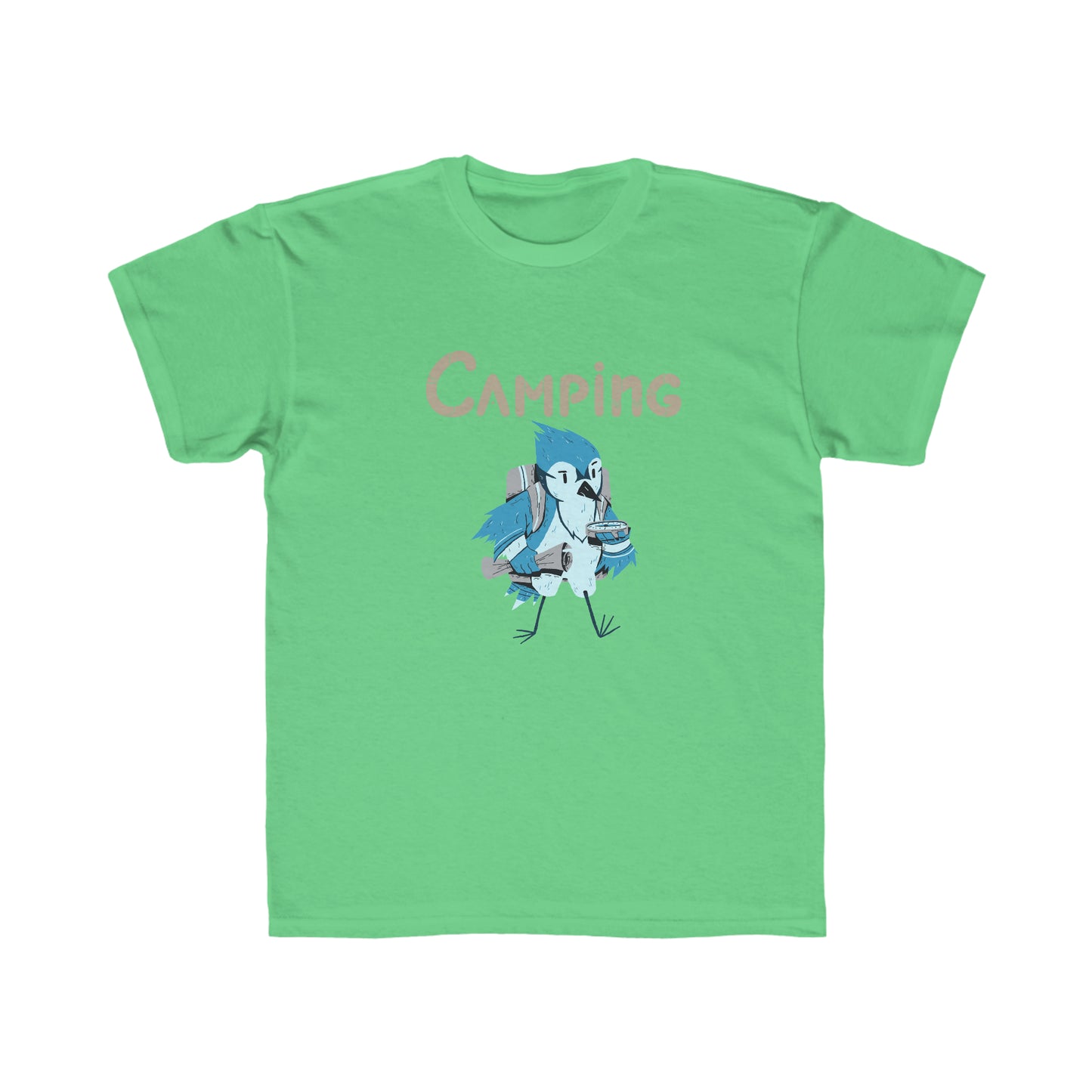 Kids Regular Fit Tee Unisex Activewear Under 12$ Comes In Many Colors Great For Camping And Summer