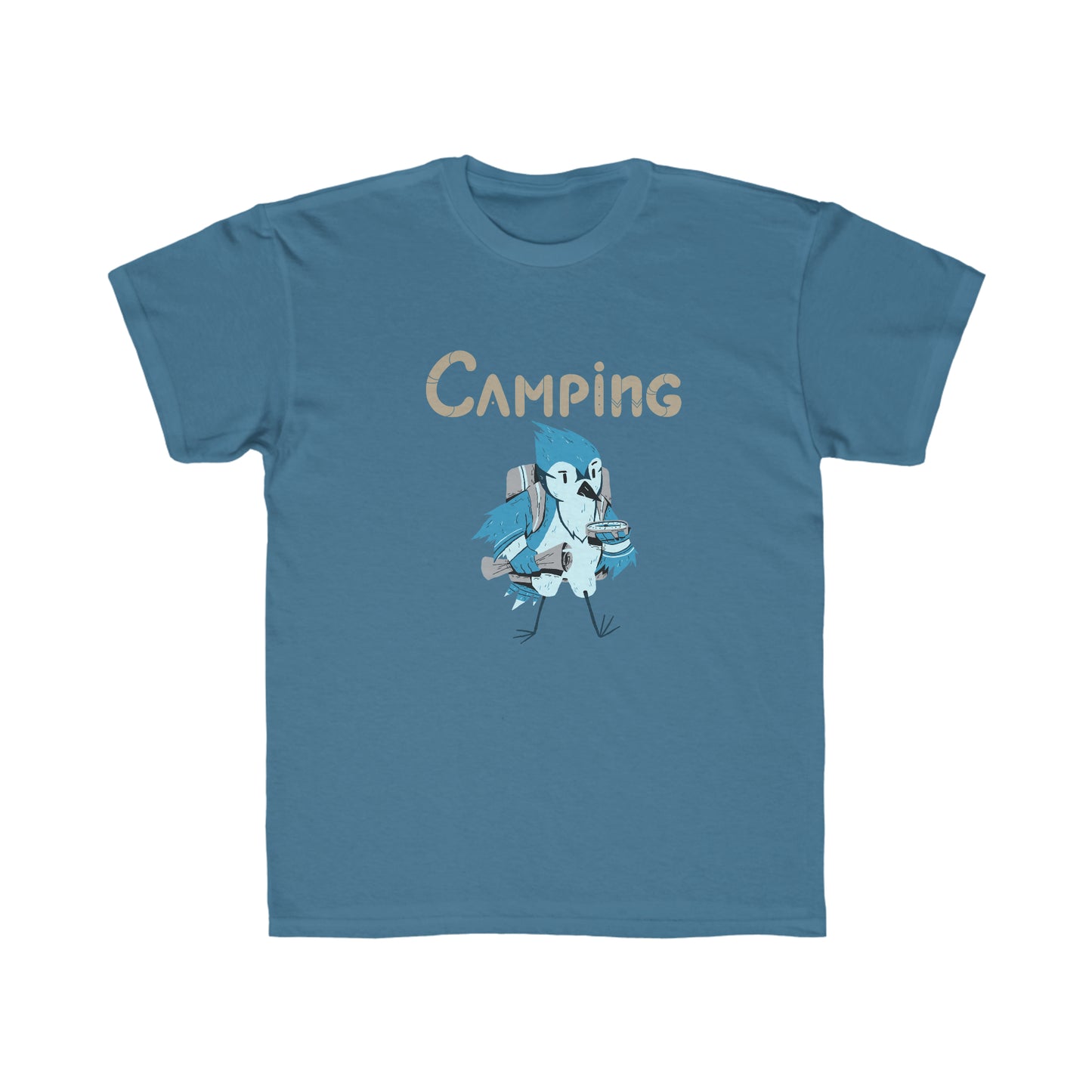 Kids Regular Fit Tee Unisex Activewear Under 12$ Comes In Many Colors Great For Camping And Summer