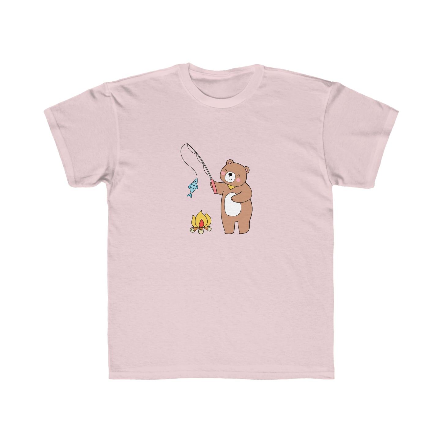 Kids Regular Fit Tee Unisex Activewear Under 12$ Comes In Many Colors Great For Camping And Summer