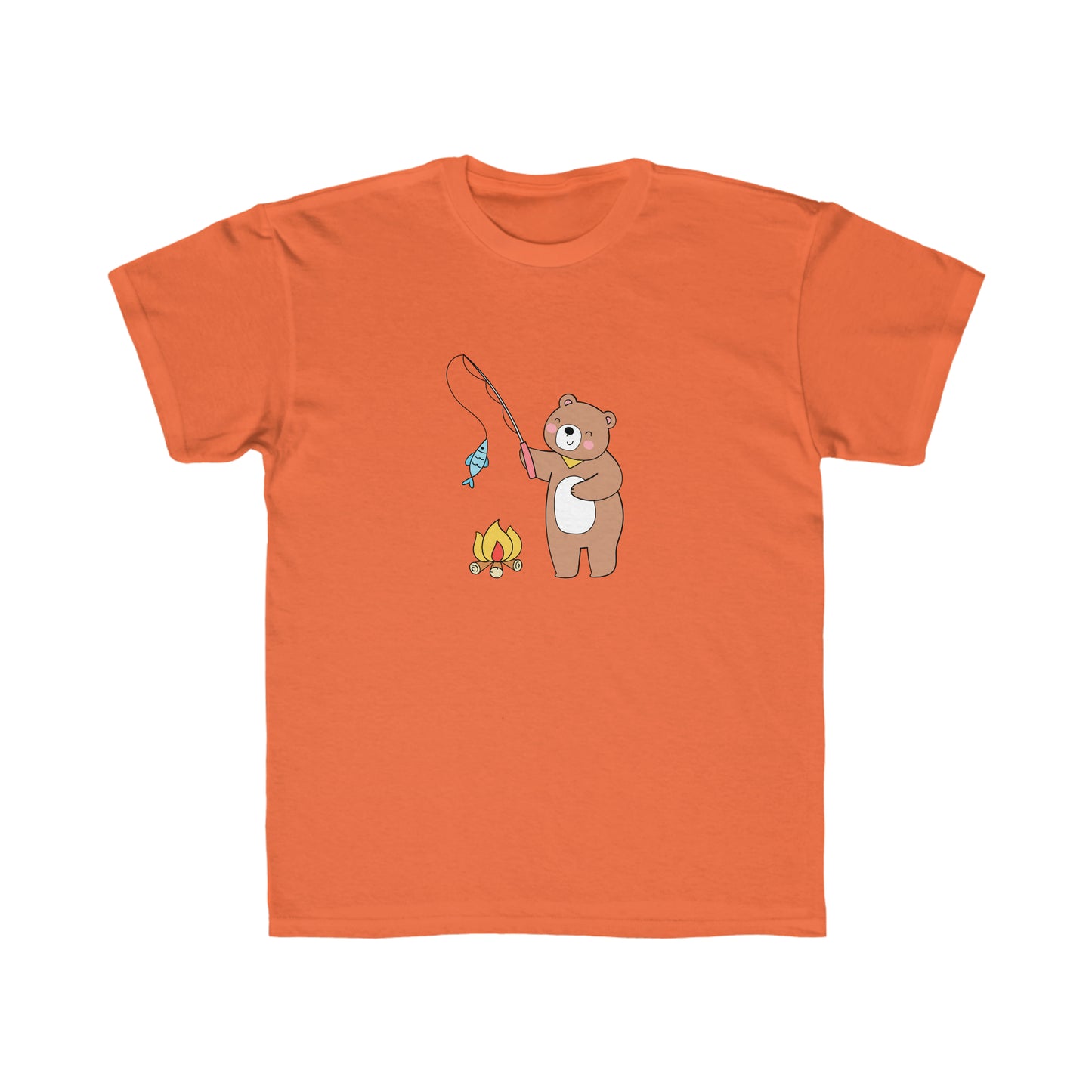 Kids Regular Fit Tee Unisex Activewear Under 12$ Comes In Many Colors Great For Camping And Summer