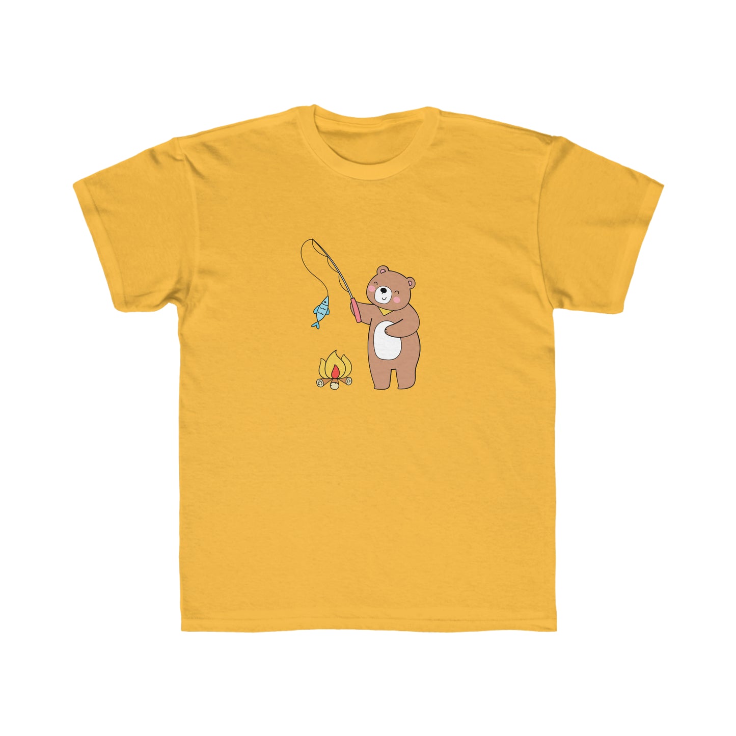 Kids Regular Fit Tee Unisex Activewear Under 12$ Comes In Many Colors Great For Camping And Summer