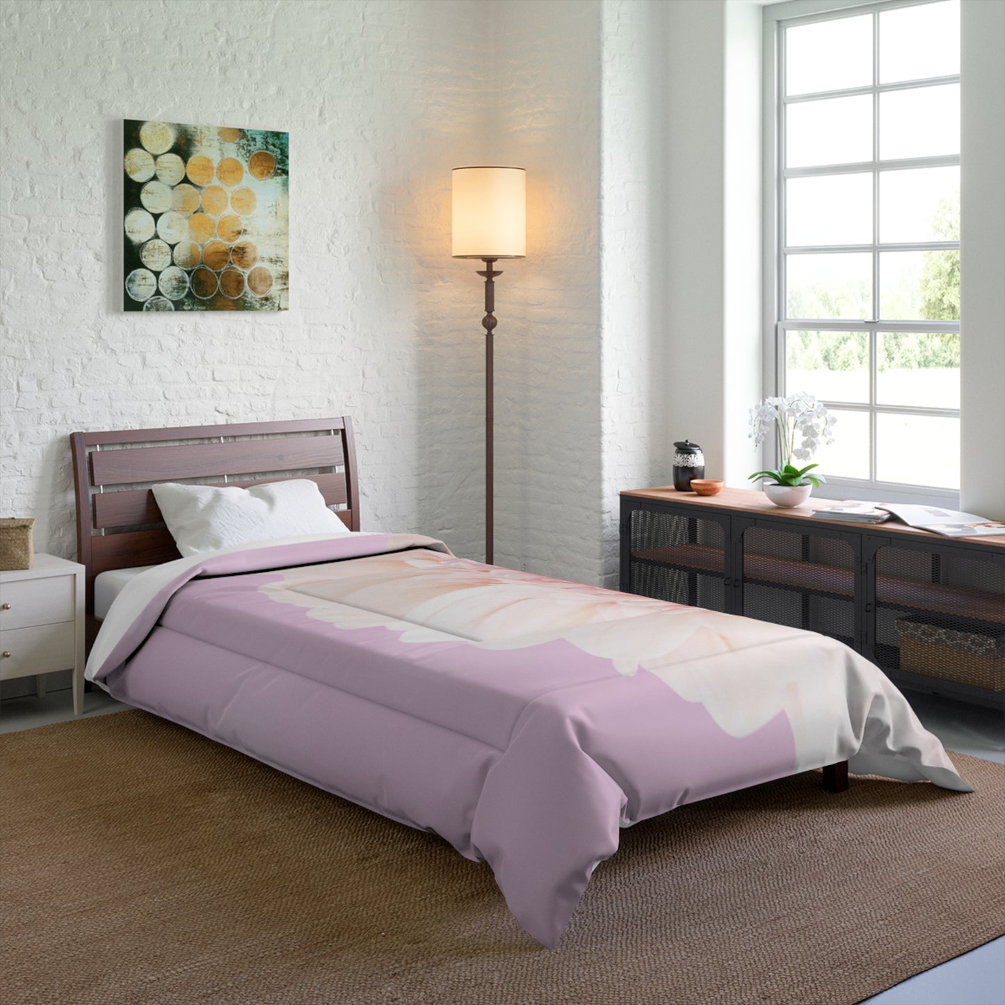 Comforter Has Matching Products Comforter 2 Pillow Shams and Lamp with Shipping is Under 268$, Rugs and Curtains Coming 3/1/24 Adult - Children Accessories Decor