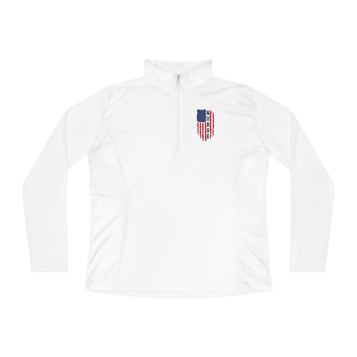 Ladies Quarter-Zip Pullover Adult Activewear Available In Various Colors Call 1-603-377-1833 For Details TY