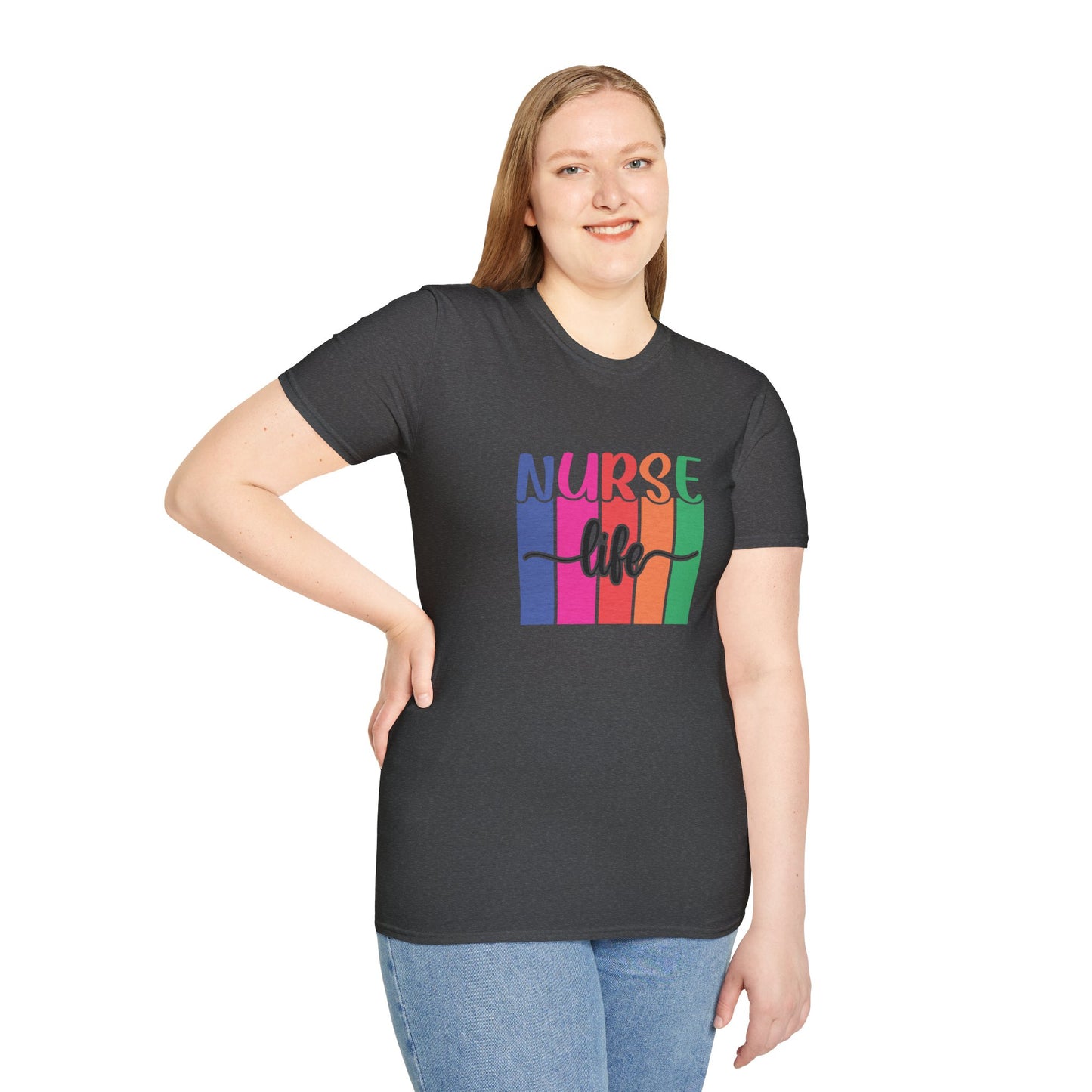Unisex Softstyle T-Shirt Adult Activewear If You Want Different Color Plz Call 1-603-377-1833