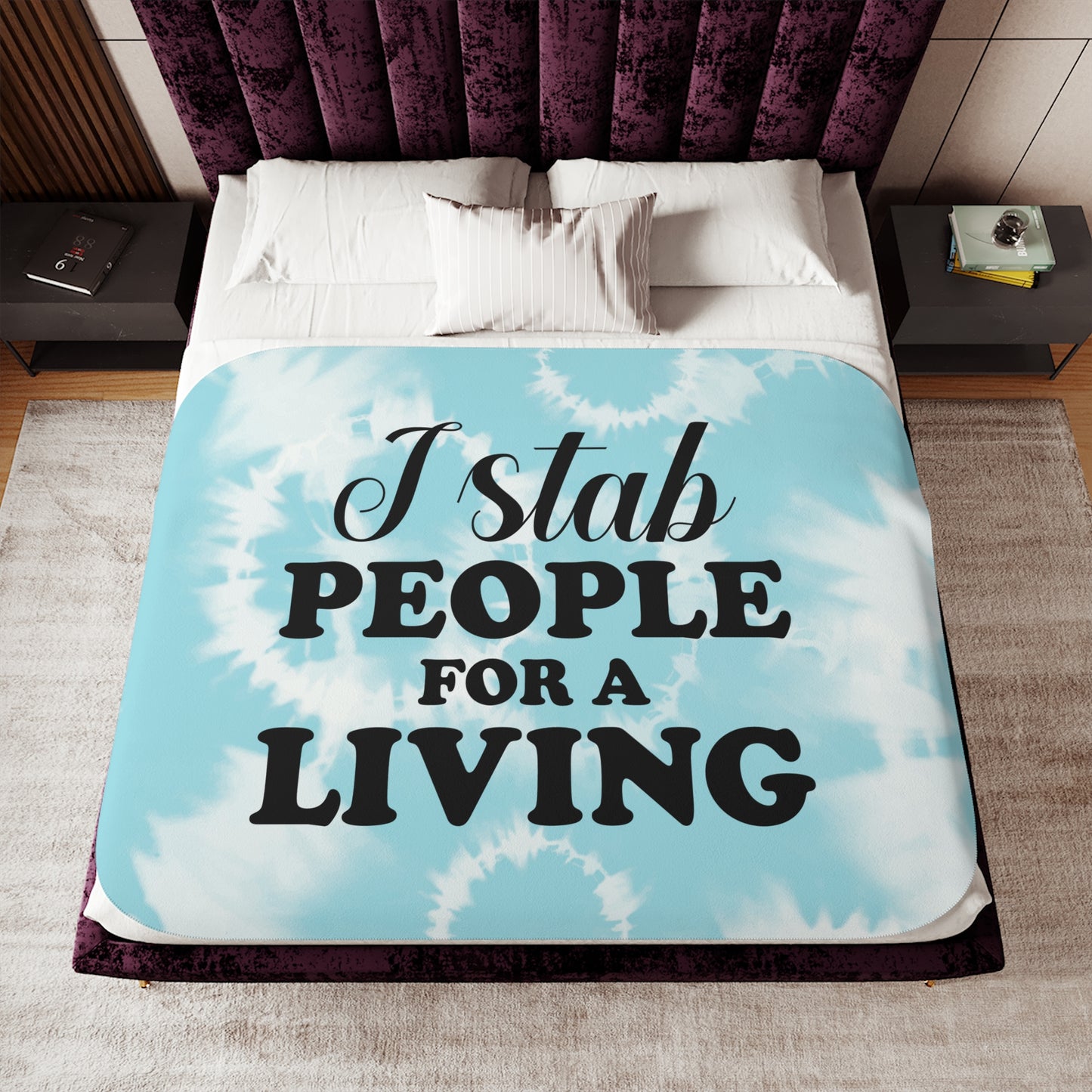 Sherpa Blanket, Two Colors Adult Accessories Decor