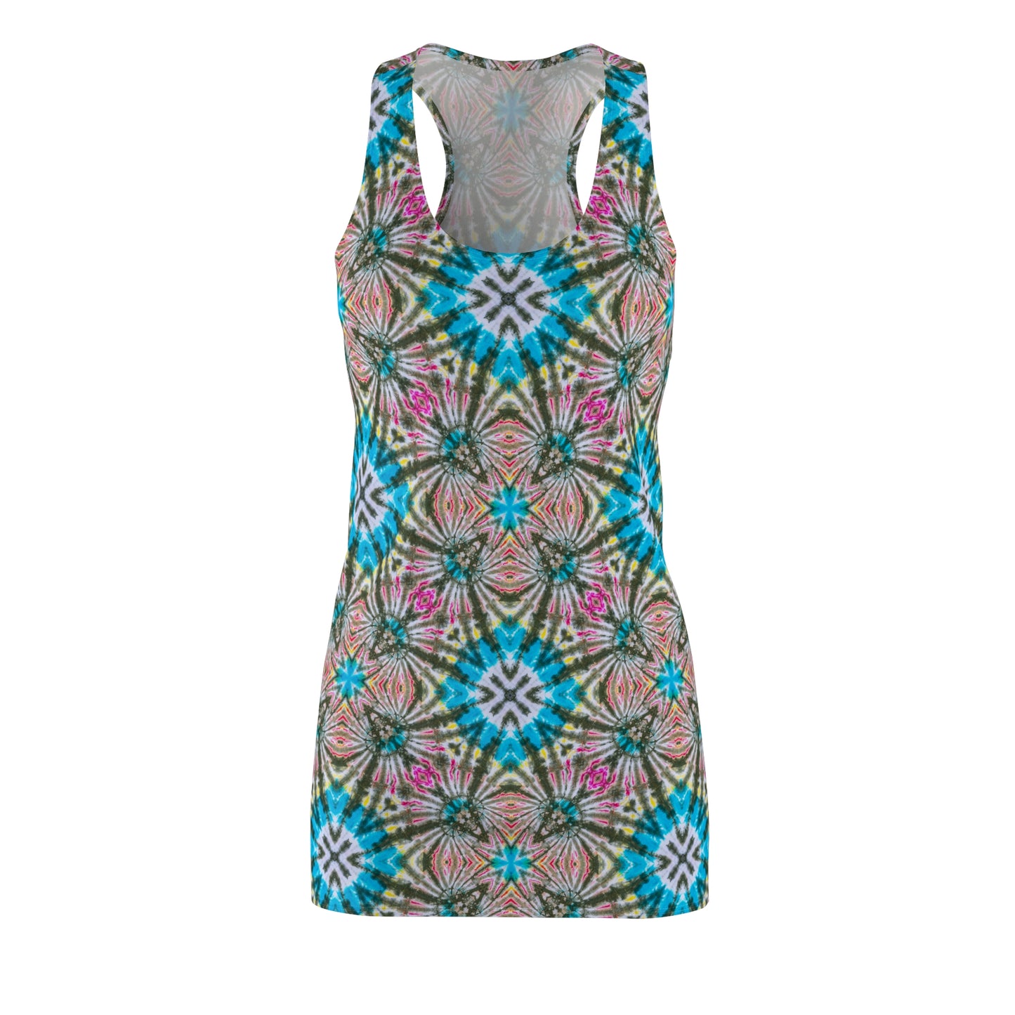 Women's Cut & Sew Racerback Dress (AOP)