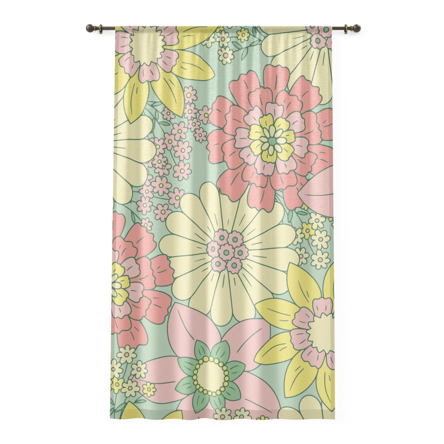 Window Curtain Full Set Available Comforter Pillow Sham Clock Round or Square Rugs Curtains Sheer or Blackout and Storage Boxes and More!!