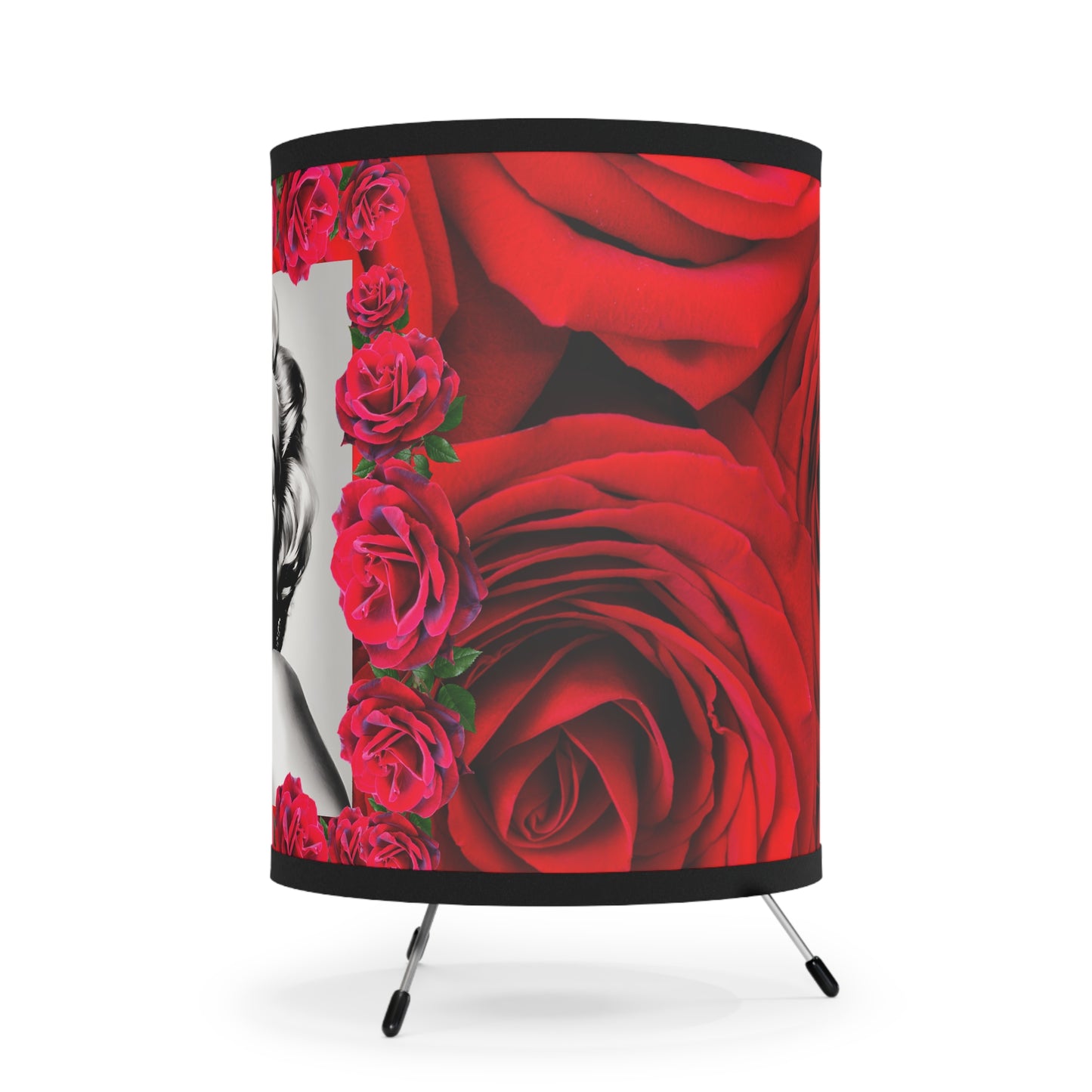 Tripod Lamp with High-Res Printed Shade, US\CA plug Has Matching Products Comforter 2 Pillow Shams and Lamp with Shipping is Under 268$, Rugs and Curtains Coming 3/1/24 Adult - Children Accessories Decor