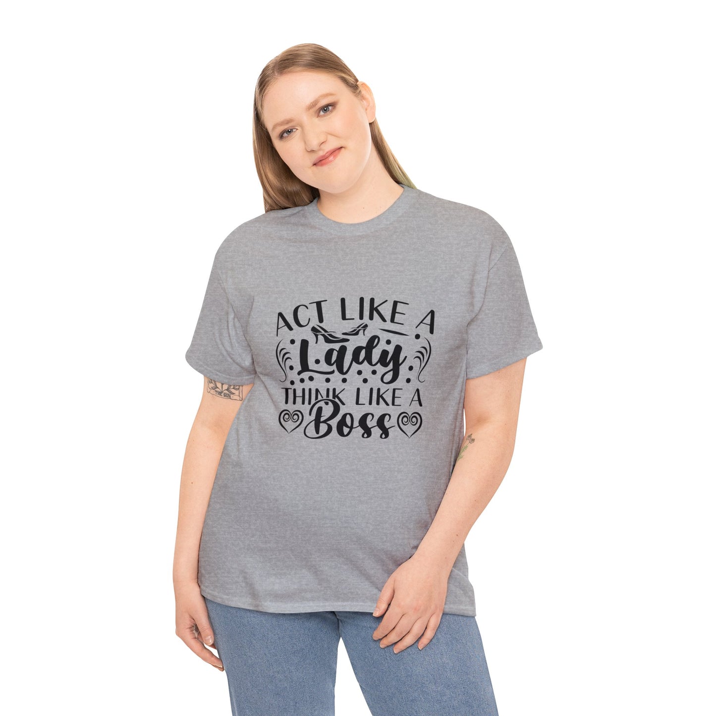 Unisex Heavy Cotton Tee Adult/Teen Activewear Comes In Various Colors