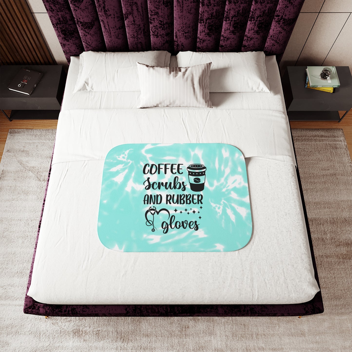 Sherpa Blanket, Two Colors Adult Accessories Decor