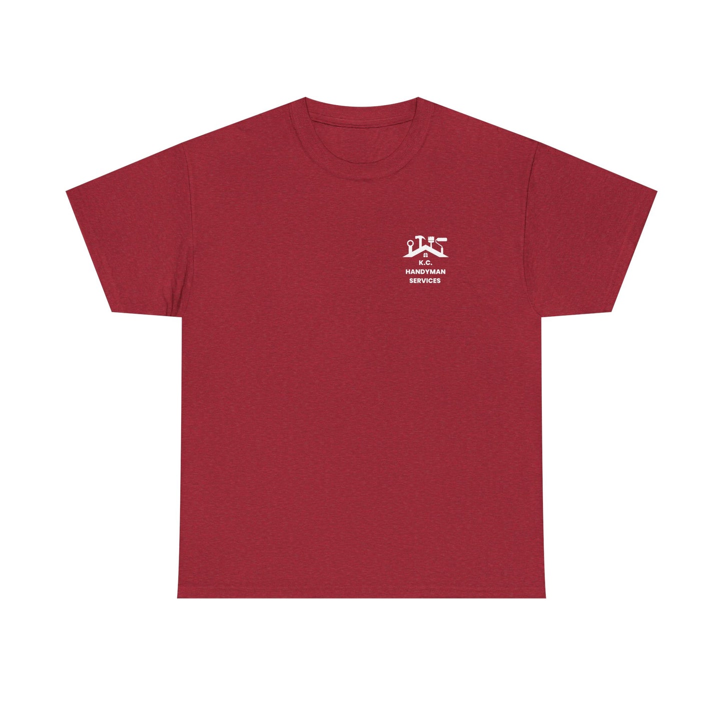 Handyman Service Tee - Unisex Heavy Cotton T-Shirt, Work Shirt, Contractor Apparel, DIY Gift, Home Repair Merchandise
