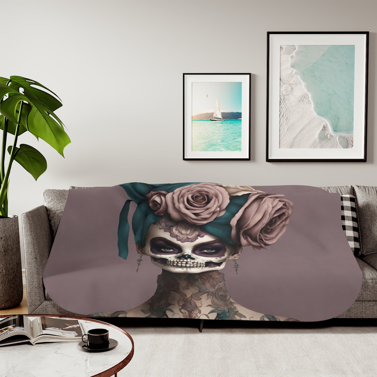 Sherpa Blanket, If You Want This Image Made into A Bedroom Set ( no extra fee ) call for details 603-377-1833