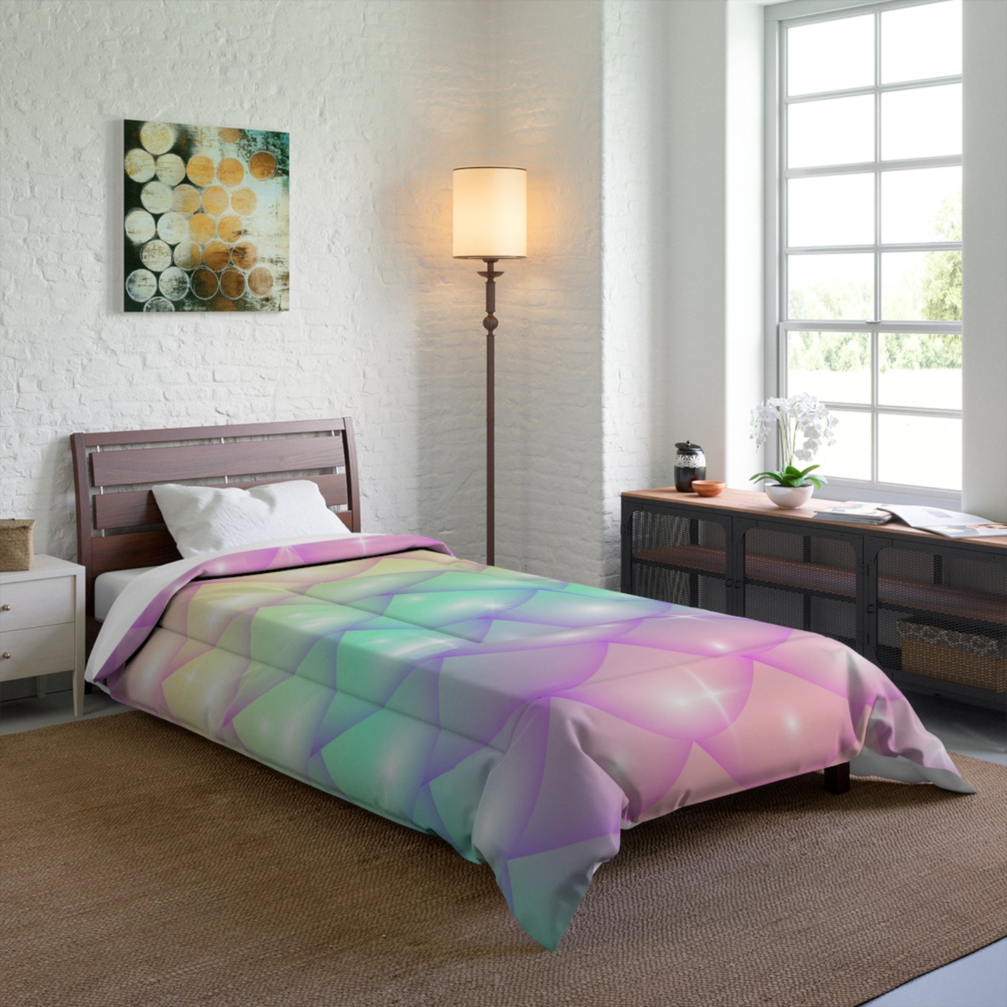 Comforter Has Matching Products Sold Separate. Use Your Own Image Free Give Me a Jingle