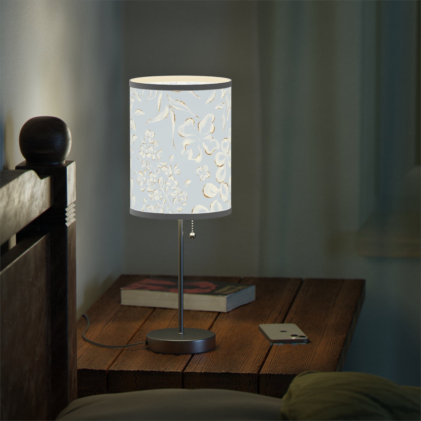Lamp on a Stand, US|CA plug Has a Complete Set Sold Separate. Choose Your Own Image Free of Charge Just Call 1-603-377-1833