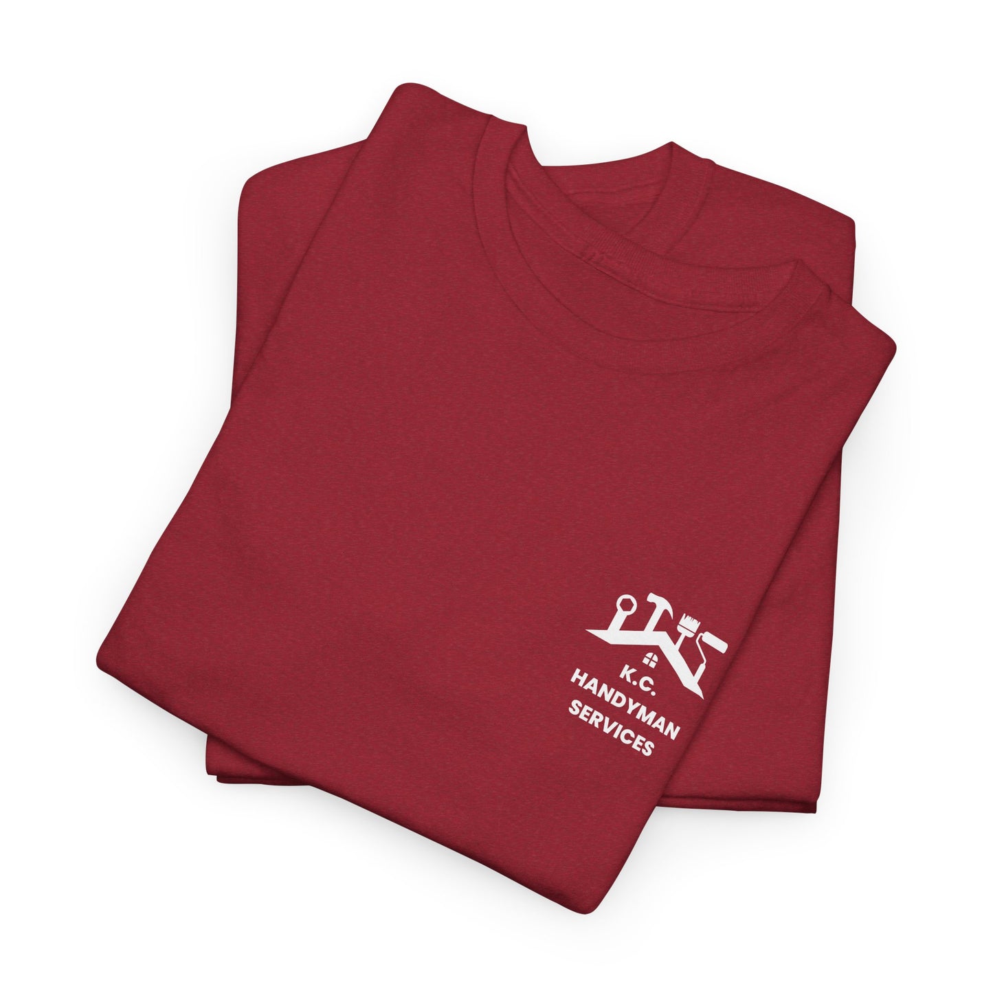 Custom Handyman Service Tee, Work Shirt, Gift for Handyman, Unisex Cotton Tee, Casual Workwear, Personalized Service Shirt