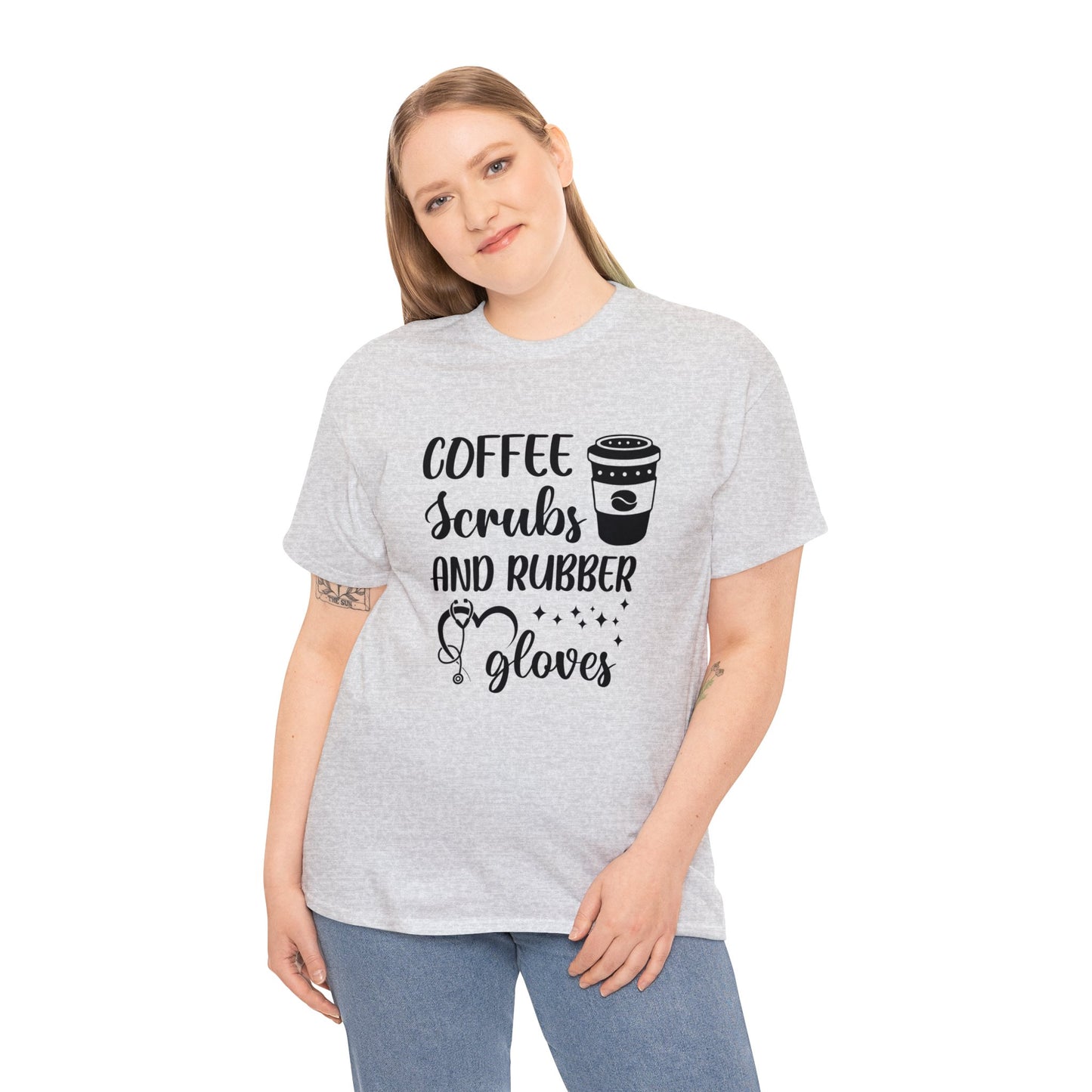 Unisex Heavy Cotton Tee Adult Activewear Available In A Couple Colors