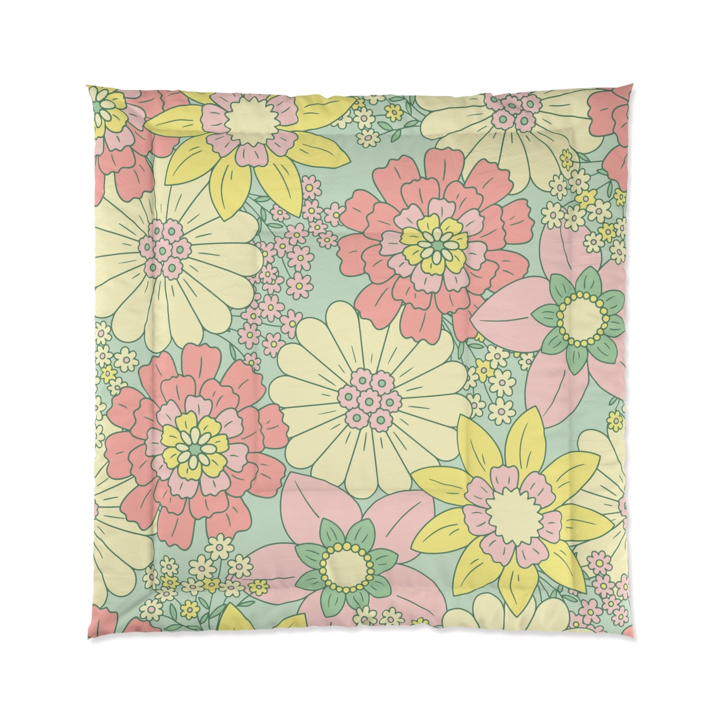 Full Set Available Comforter Pillow Sham Clock Round or Square Rugs Curtains Sheer or Blackout and Storage Boxes and More!!