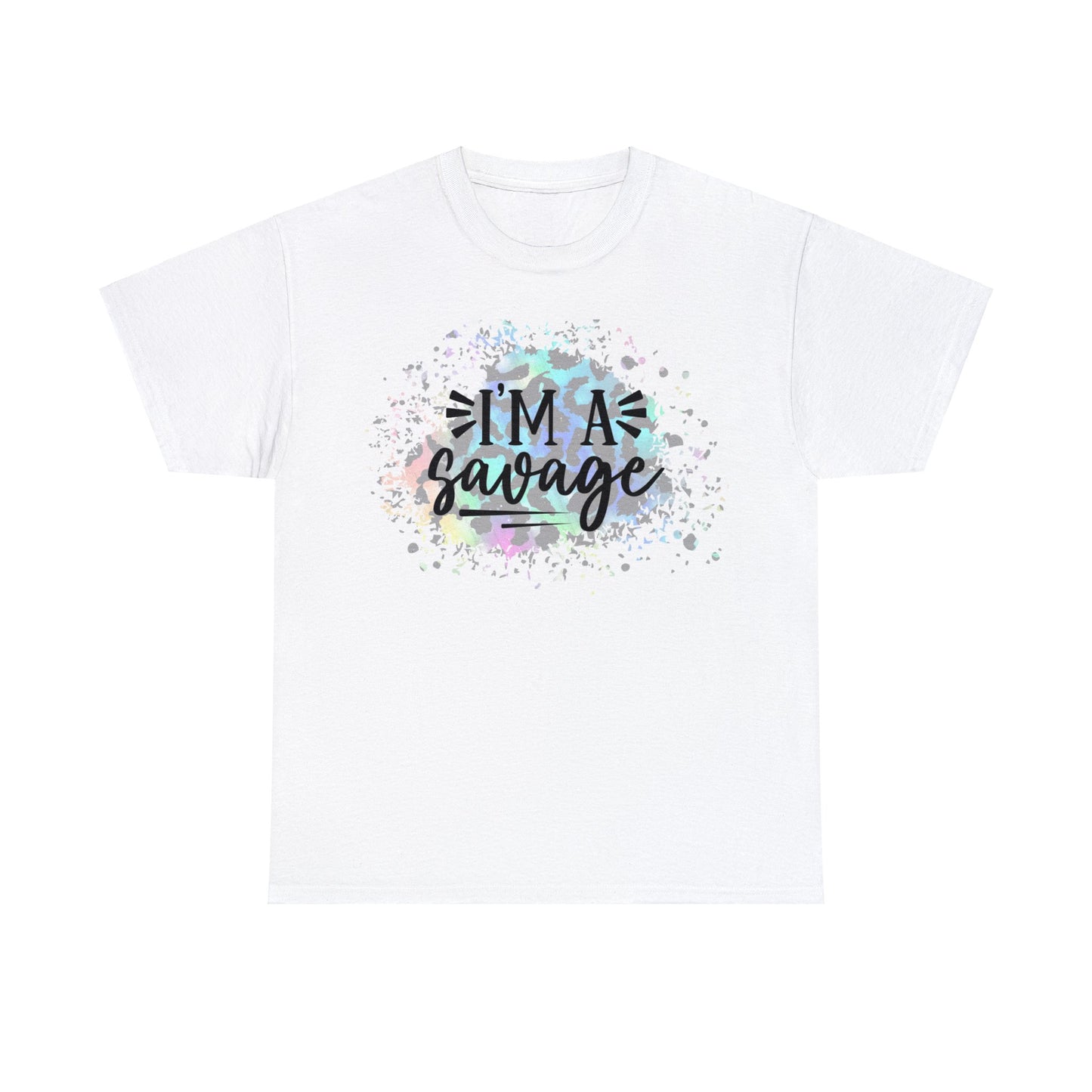 Unisex Heavy Cotton Tee Adult/Teen Activewear Comes In Two Colors