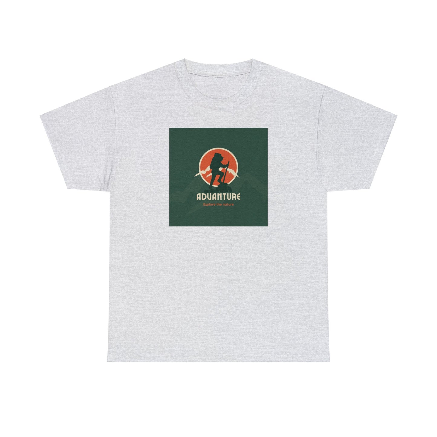 Unisex Heavy Cotton Tee Adult/Teen Activewear For That Adventurer Shirt Comes In Many Colors