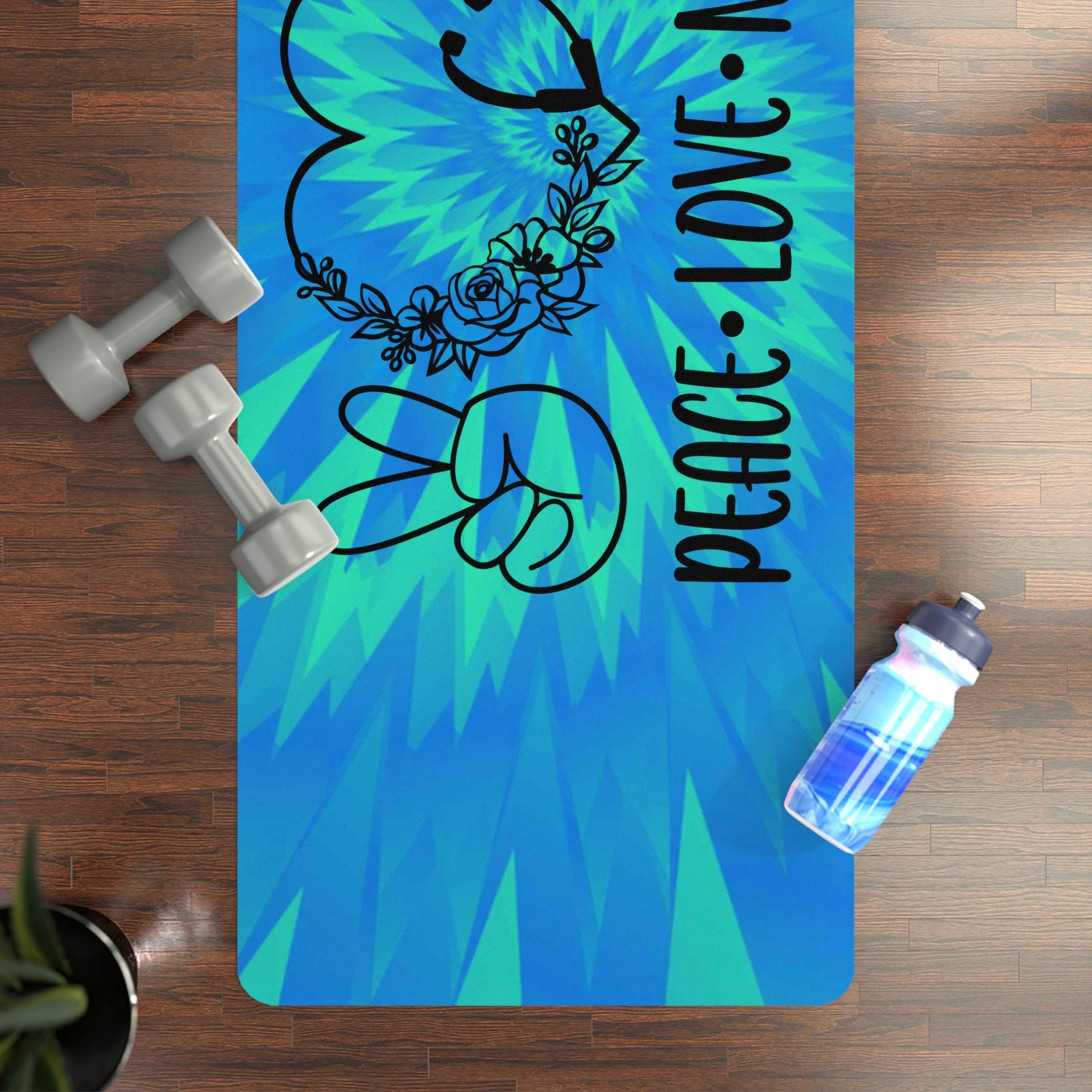 Rubber Yoga Mat Adult Accessories Decor