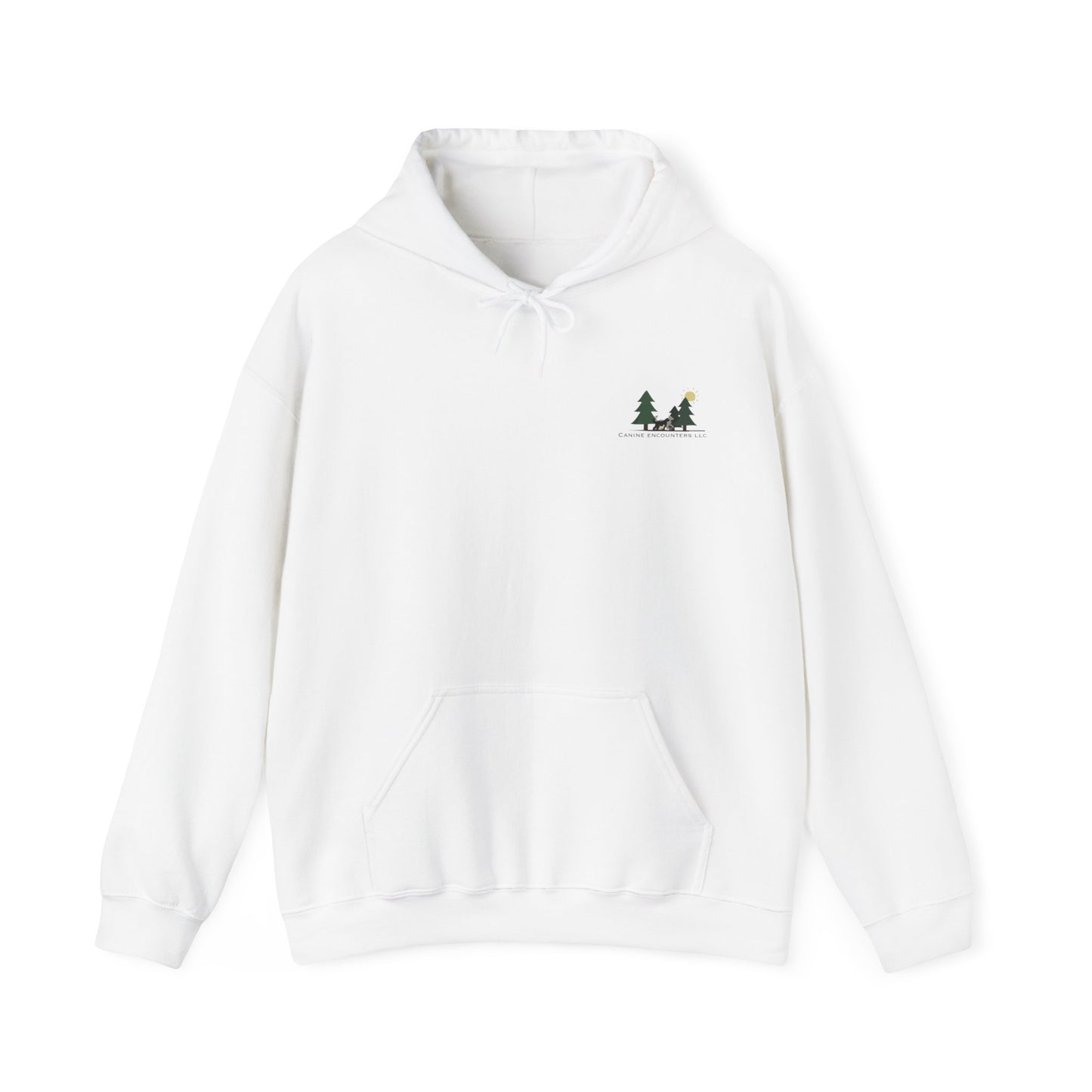 New Hoodie with New Edits Design on Back Unisex Heavy Blend™ Hooded Sweatshirt