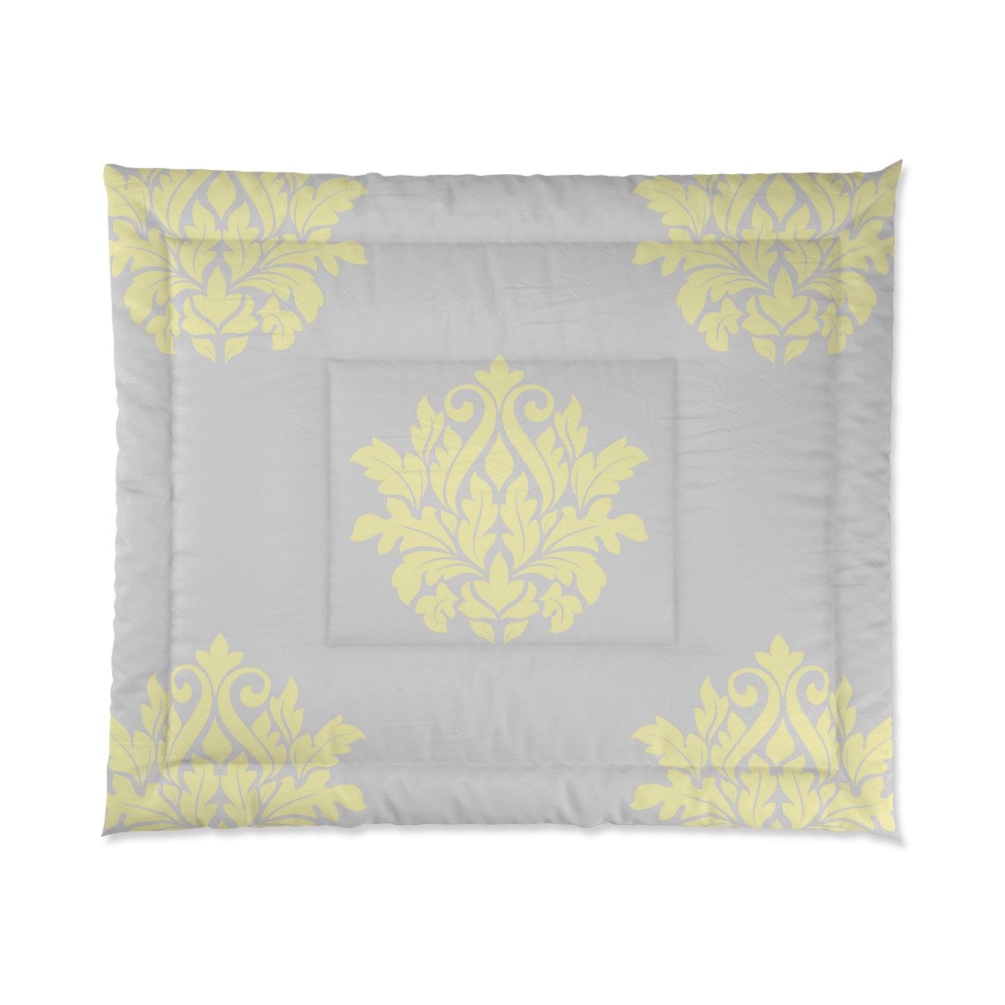 Comforter FOR ADULTS/TEENS/CHILDREN ACCESSORIES DECOR COLORS LIGHT YELLOW GREY CUSTOMIZABLE tiffany.trillo@icloud.com